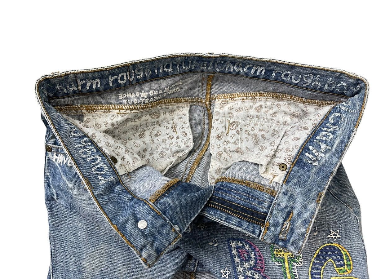 Hysteric Glamour Vintage Rough Natural Charm Mini Skirt Streetwear Size 31" - 10 Thumbnail