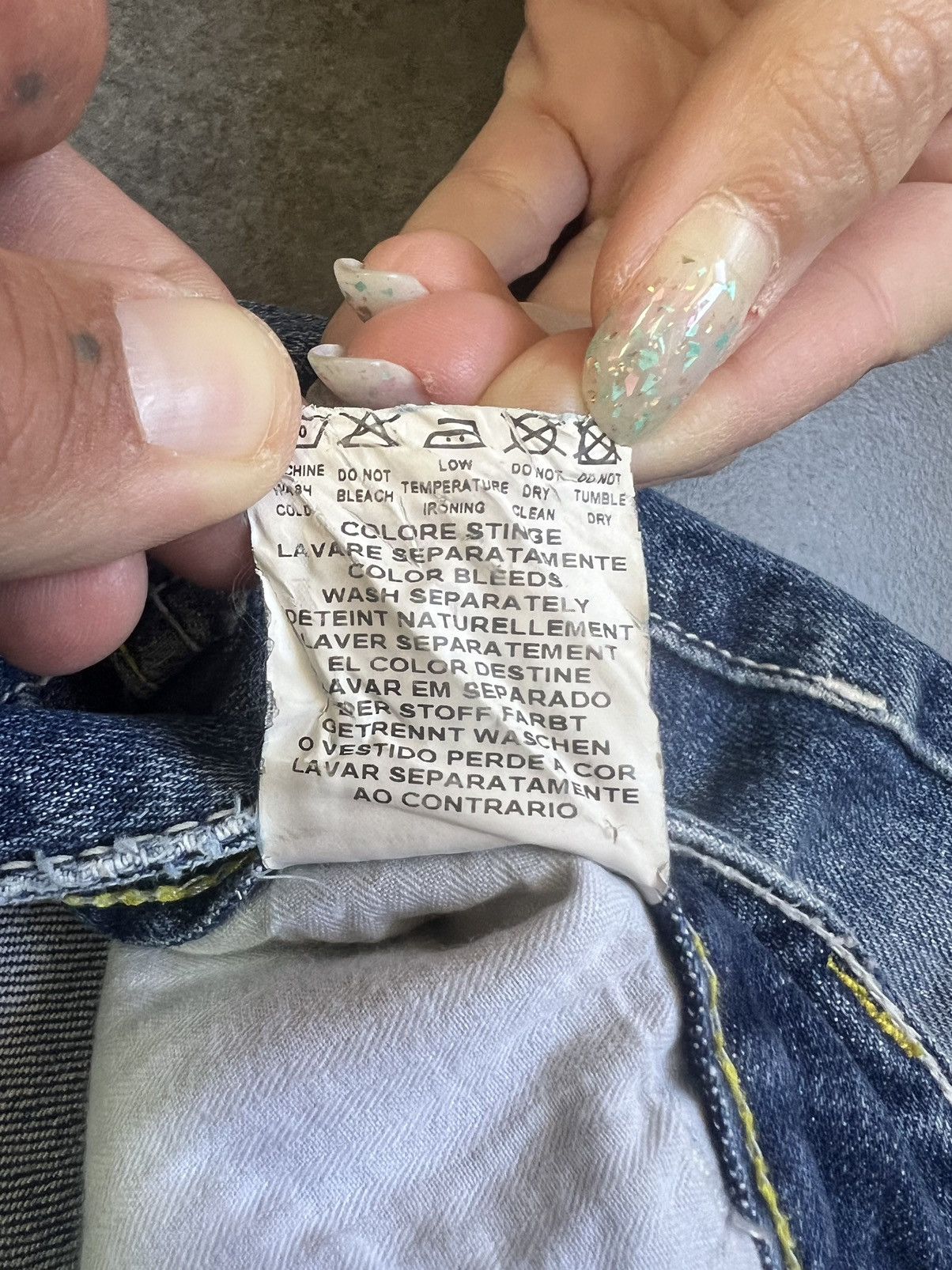 Jean Paul Gaultier × Vintage Y2K Vintage Jean Paul Gaultier Distressed Mini Shorts Low Size 27" / US 4 / IT 40 - 14 Thumbnail