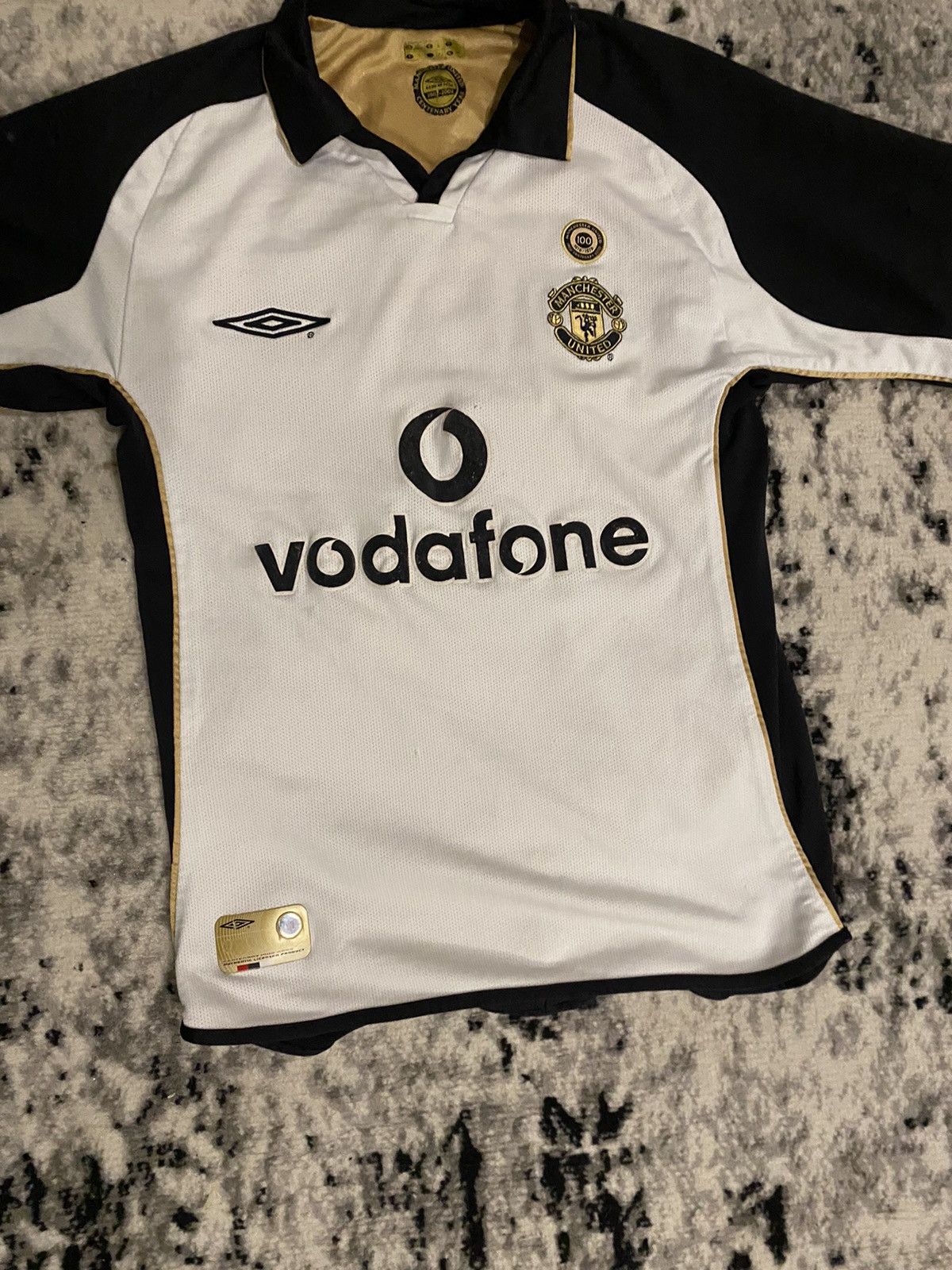 Umbro × Vintage Manchester United Vintage Retro Jersey Reversible 2001-2002 Size US S / EU 44-46 / 1 - 10 Thumbnail