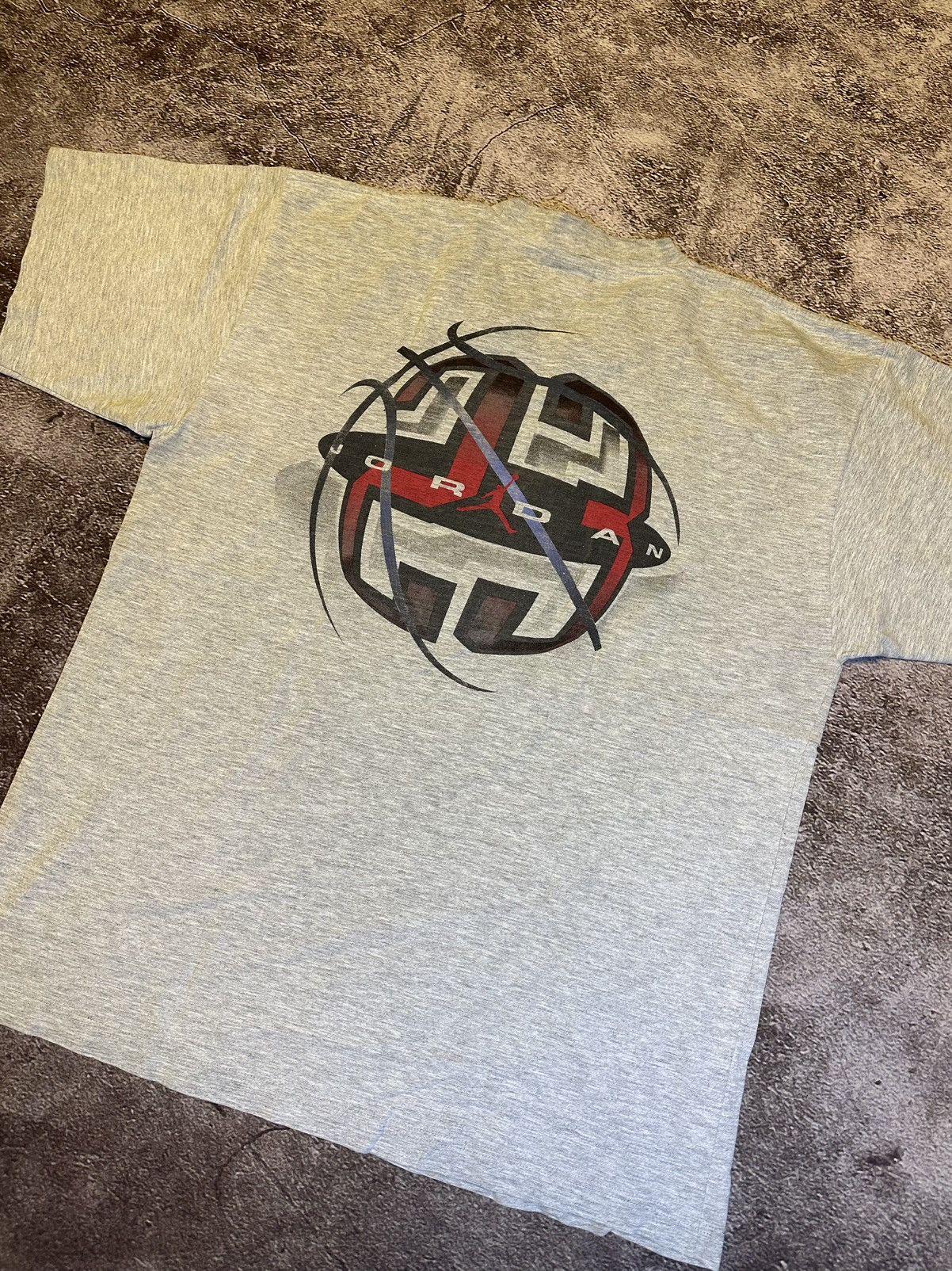 Jordan Brand Jordan 90S Big back Logo Printed T-Shirt Size US XL / EU 56 / 4 - 4 Thumbnail