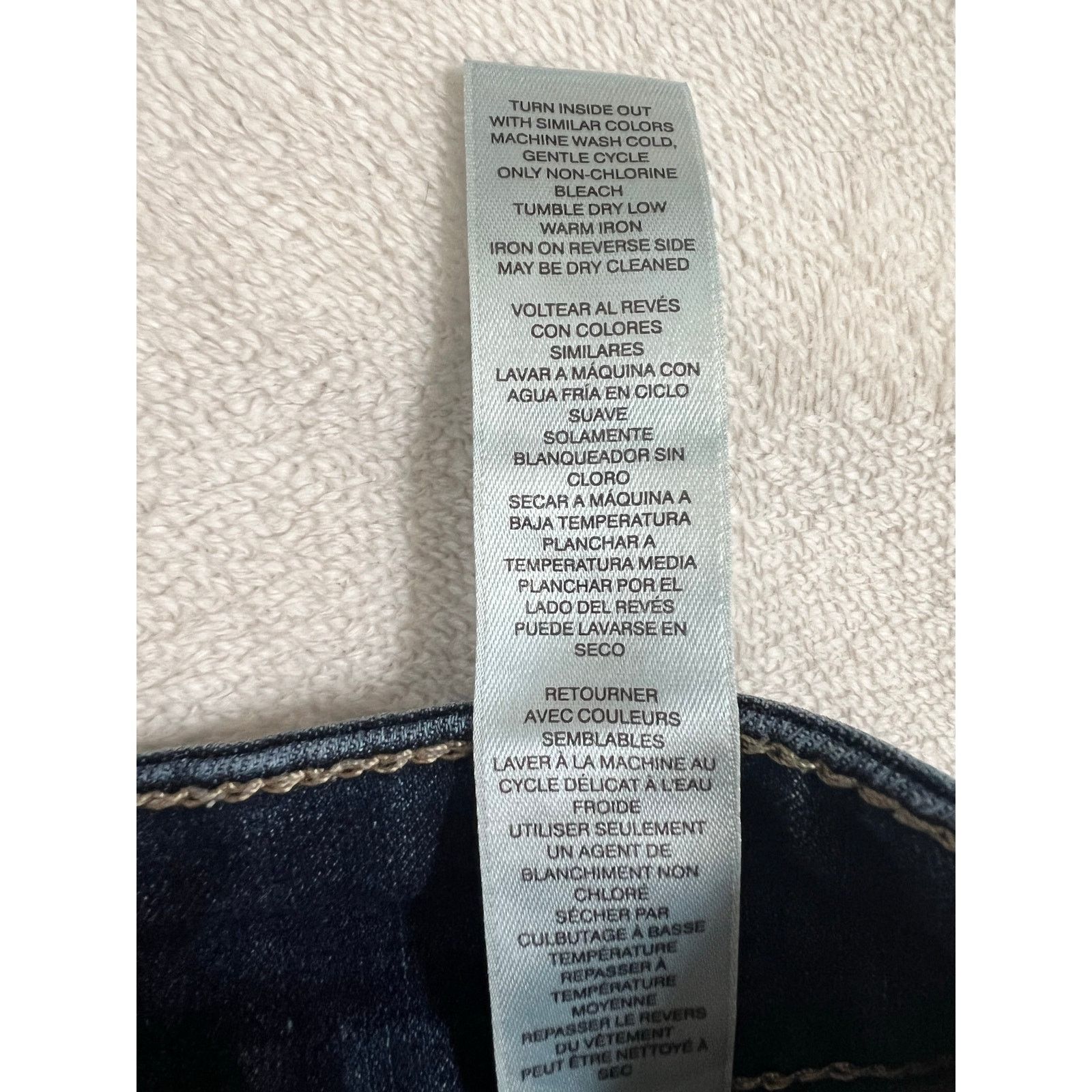 Chicos Chico’s Straight Leg Mid-Rise Jeans 2 Short (US Size 12) Size 34" / US 12 / IT 48 - 6 Thumbnail