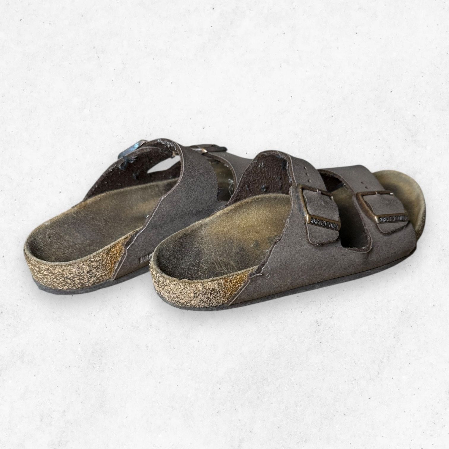 Birkenstock Birkenstock Arizona Two Straps Brown Sandals NO SIZE 9in Size US 5.5 / IT 35.5 - 3 Thumbnail