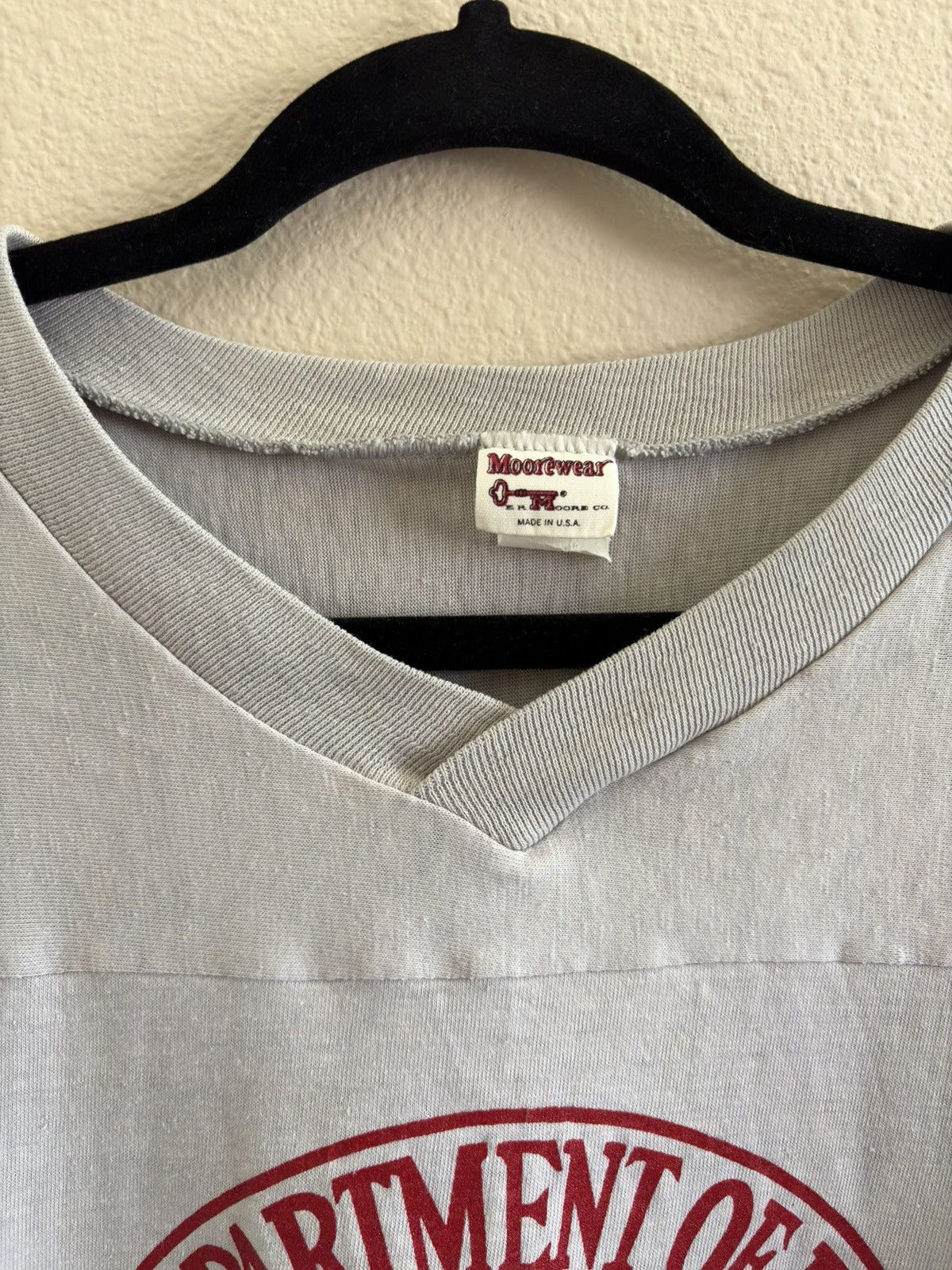 Vintage 70s True Vintage Dept. of Energy Political Satire Jersey Tee Size US L / EU 52-54 / 3 - 3 Thumbnail