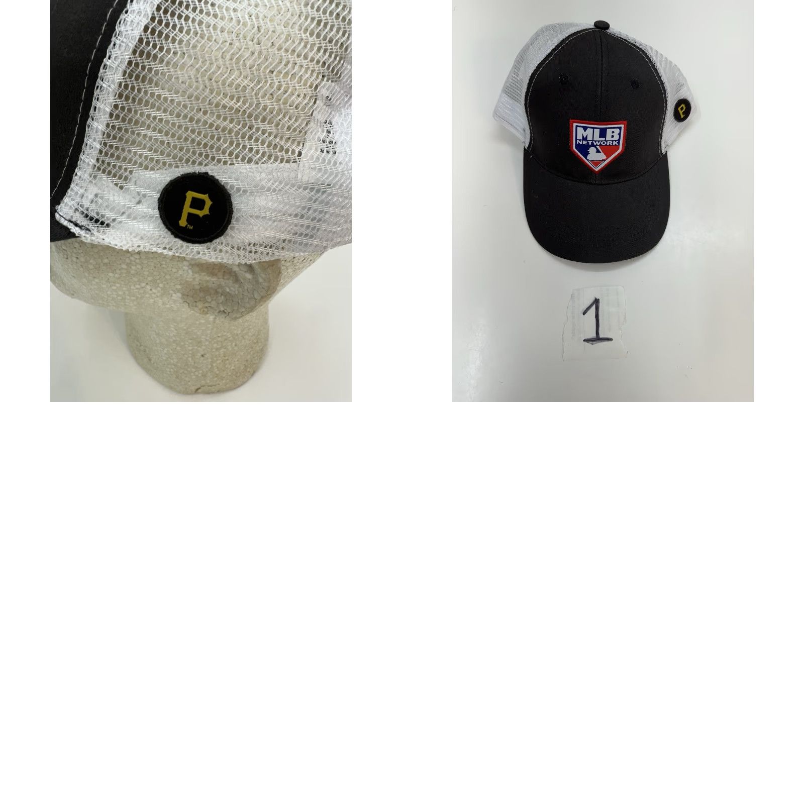 MLB BDA Sports Snapback Hat MLB Network Pittsburgh Pirates Adjustable Baseball Cap Size ONE SIZE - 8 Thumbnail