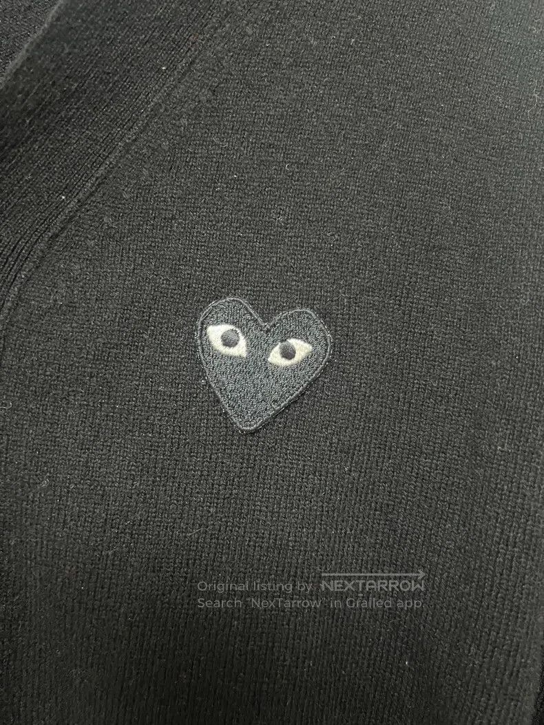 Comme des Garcons Comme Des Garcons Casual Sweater with Black Heart Size L / US 10 / IT 46 - 2 Thumbnail