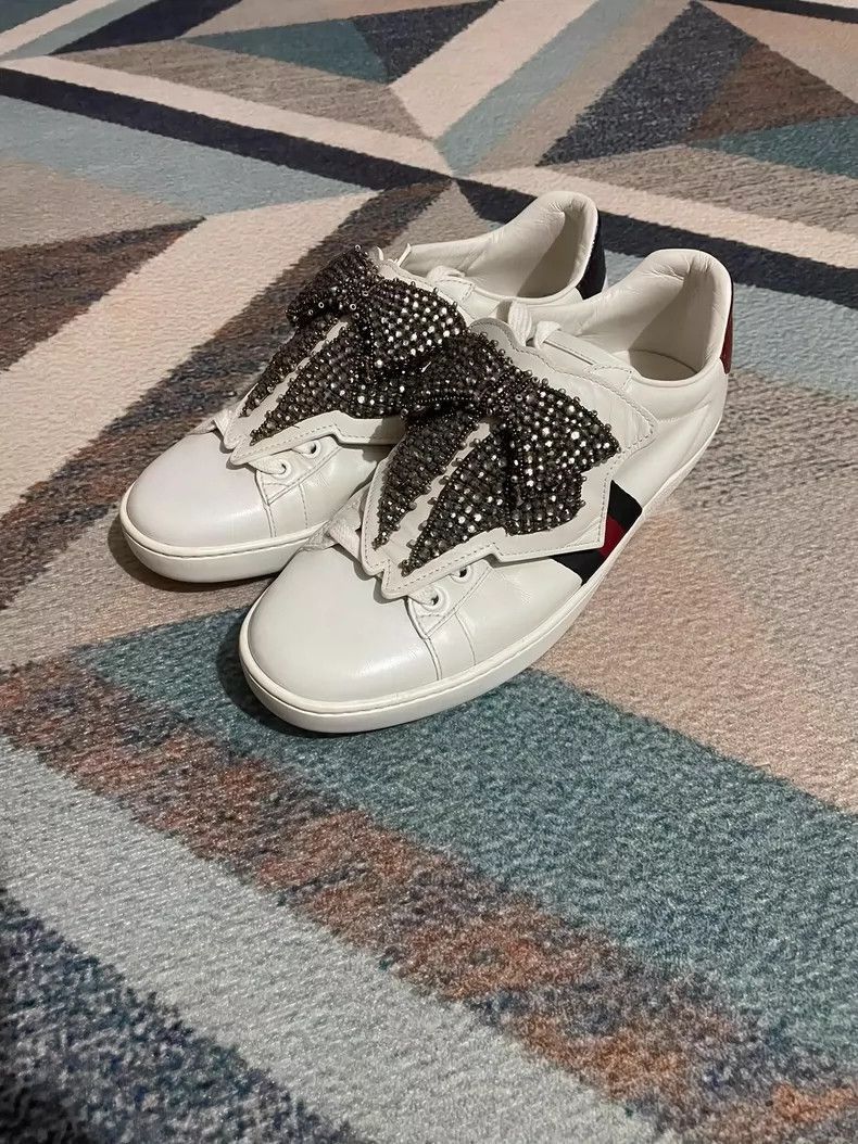 Gucci Gucci Women's Casual Sneakers Size 38.5-2506 Size US 8 / IT 38 - 2 Thumbnail