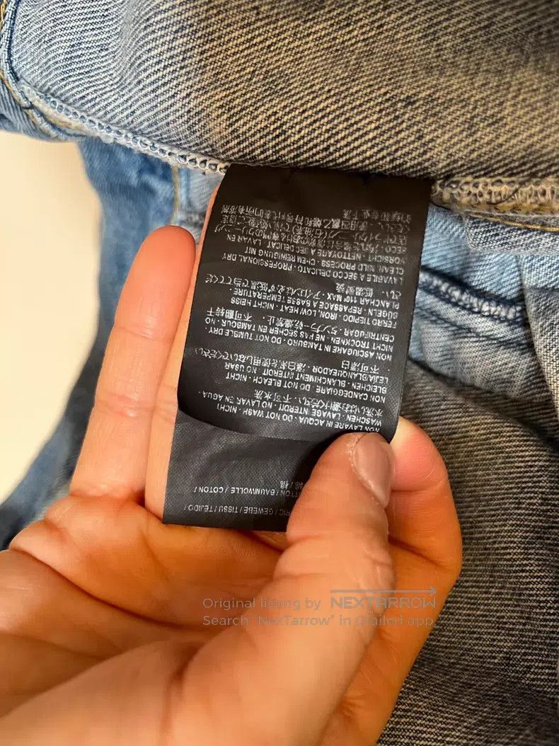 Balenciaga Balenciaga Denim Jacket Size XS / US 0-2 / IT 36-38 - 8 Thumbnail