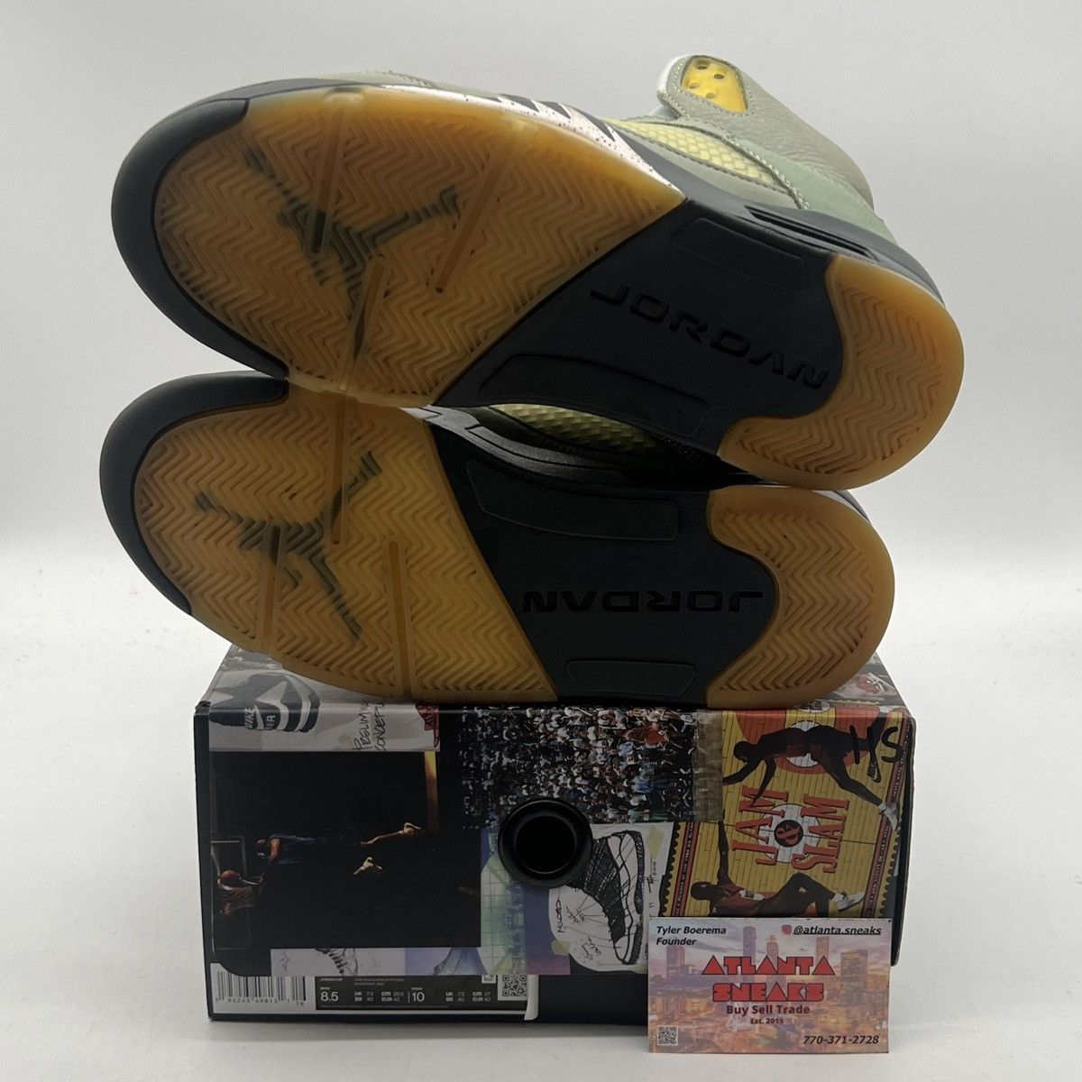 Jordan Brand Air Jordan 5 Jade horizon Size US 8.5 / EU 41-42 - 8 Thumbnail
