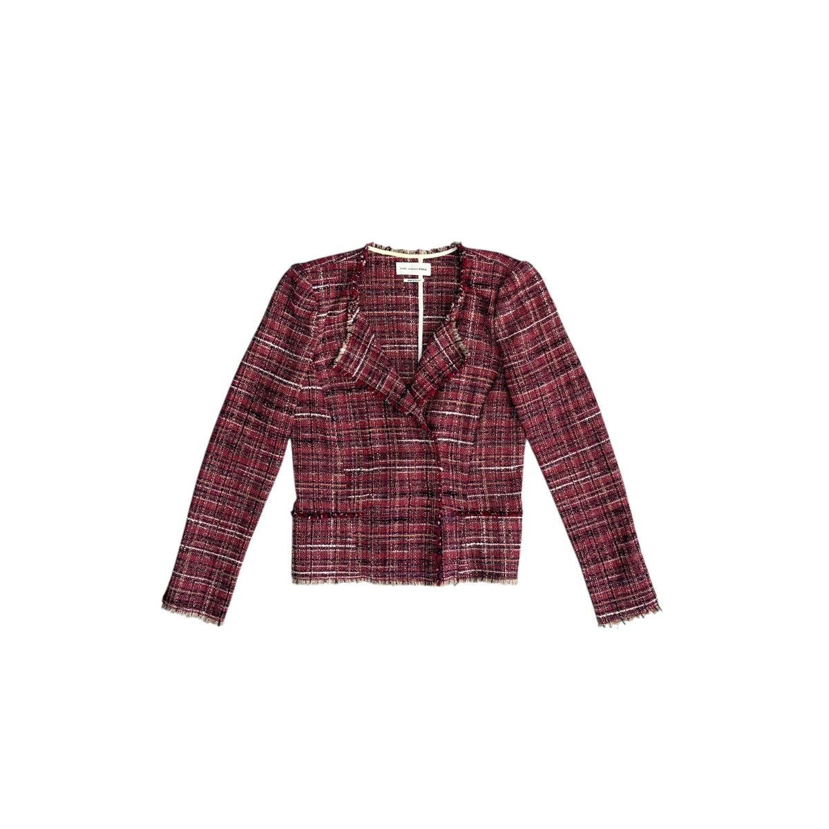 Isabel Marant Etoile Isabel Marant Etolie Tweed Boucle Women Blazer Jacket Size S / US 4 / IT 40 - 1 Thumbnail
