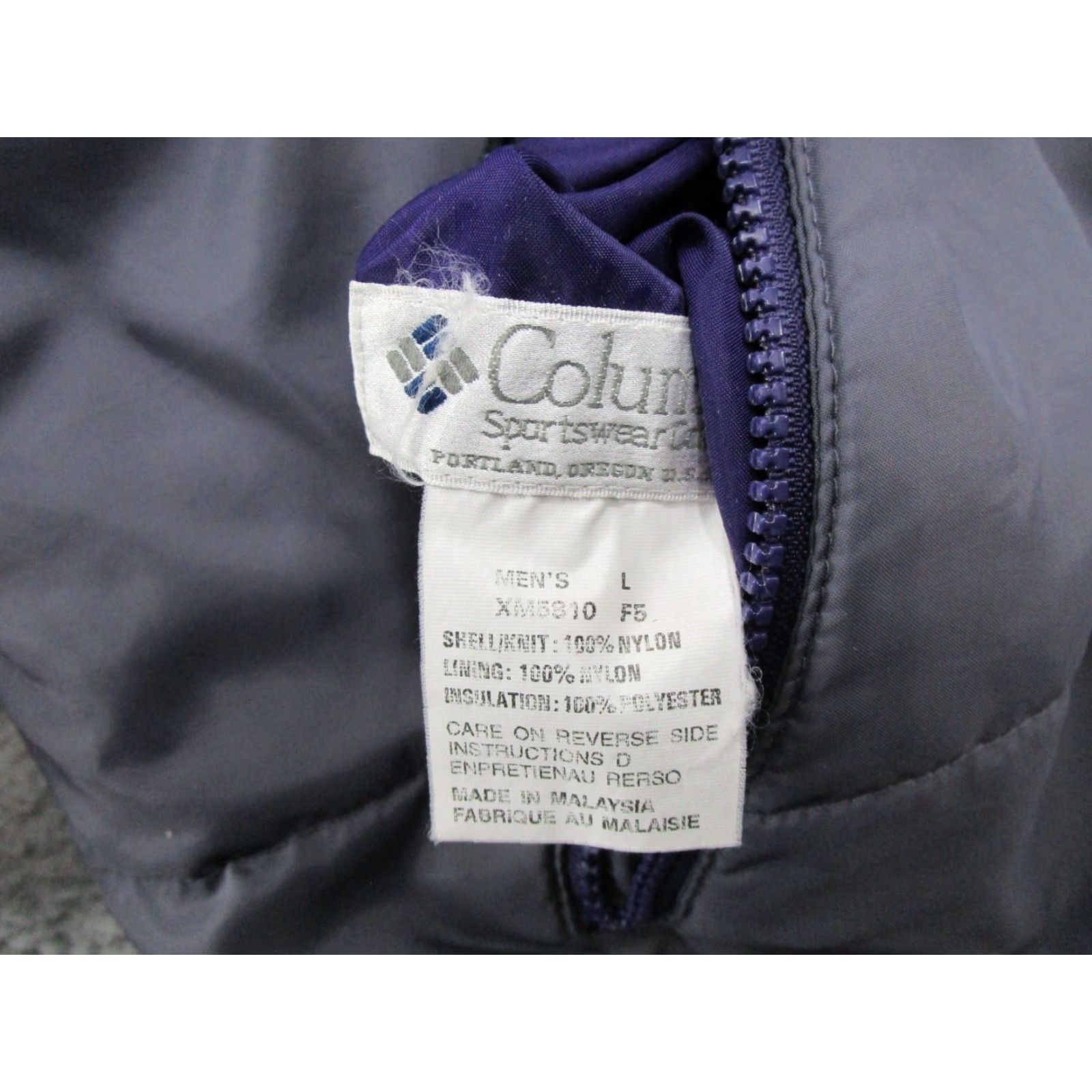 Vintage VTG 90's Columbia Mens Full Zip Reversible Winter Jacket Size Large Outdoor Ski Jacket Size US L / EU 52-54 / 3 - 4 Thumbnail