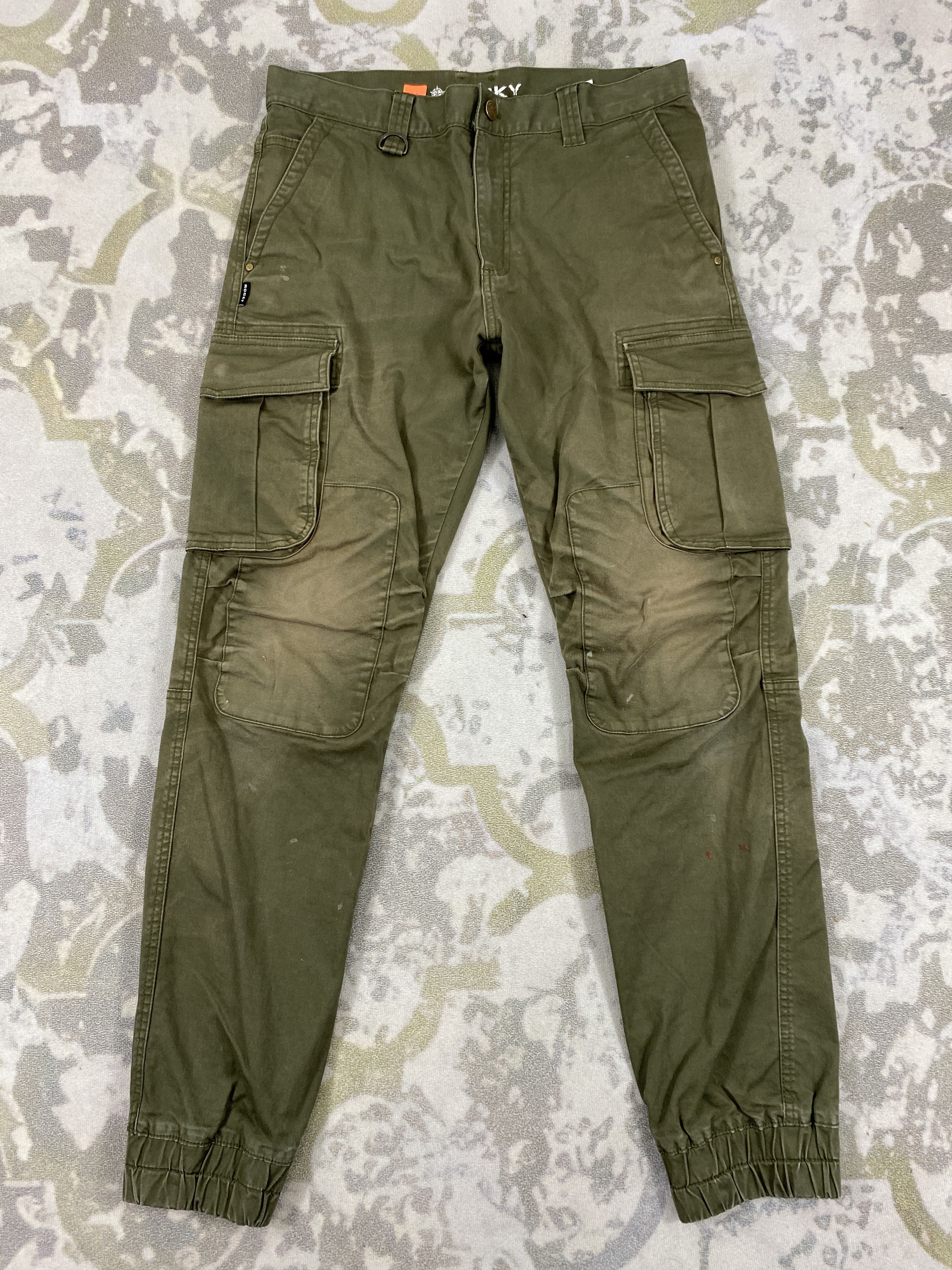 Rocky Sun Faded Multipocket Cargo Pants -CP313