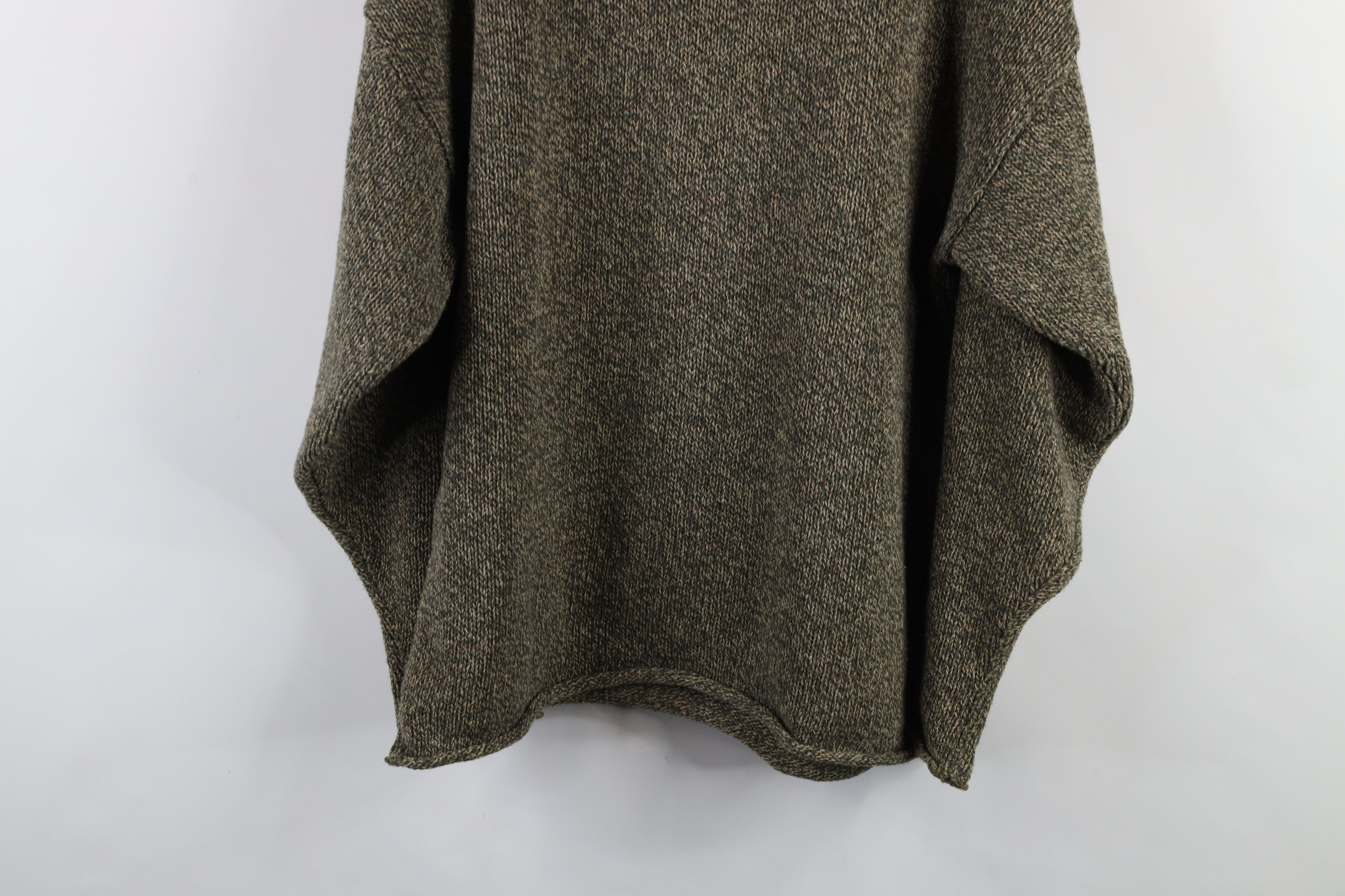 Vintage Vintage 90s Streetwear Marled Knit Turtleneck Sweater USA Size US M / EU 48-50 / 2 - 11 Thumbnail
