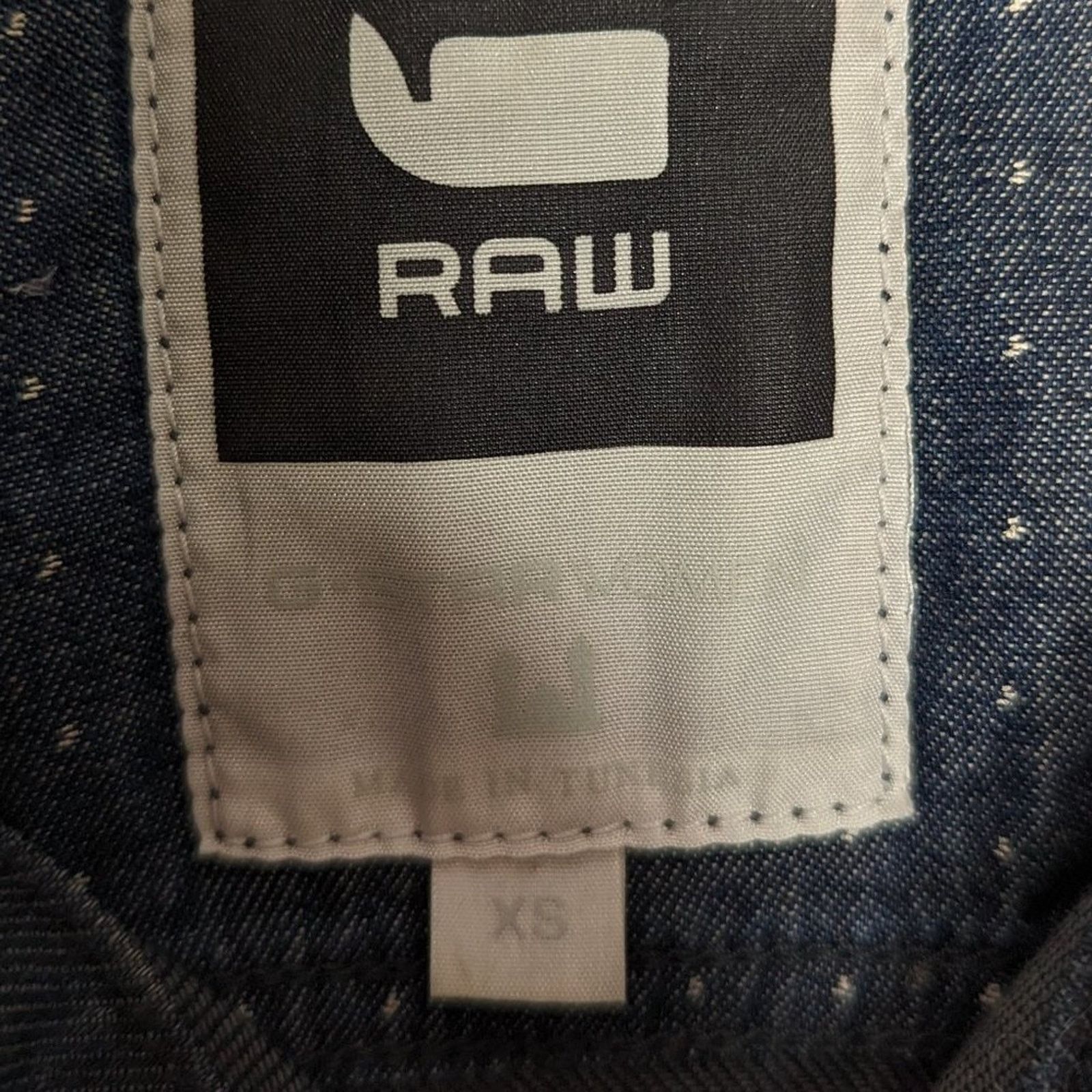G-Star G-Star Raw Dark Wash Blue Refender Denim Jacket Long Sleeve Size XS / US 0-2 / IT 36-38 - 3 Thumbnail