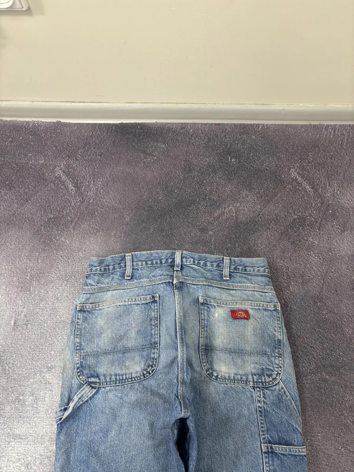 Dickies × Vintage Vintage Dickies USA Faded Blue Work Denim Baggy Jeans Size US 32 / EU 48 - 5 Thumbnail