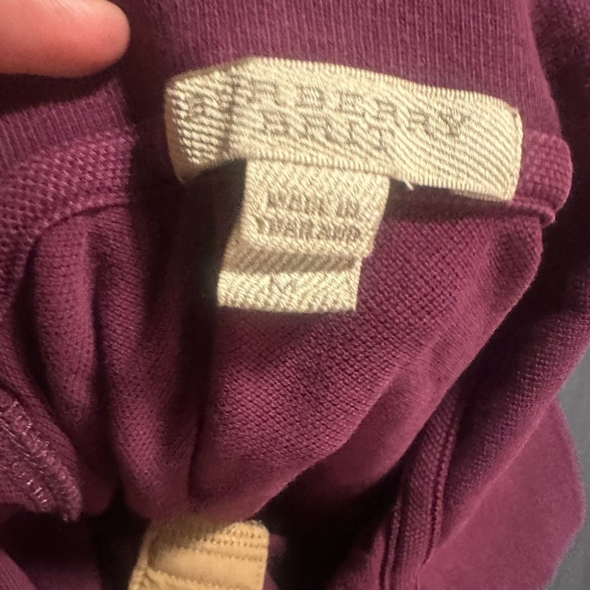 Burberry × Designer × Vintage Burberry Brit Polo Shirt Size US M / EU 48-50 / 2 - 5 Thumbnail