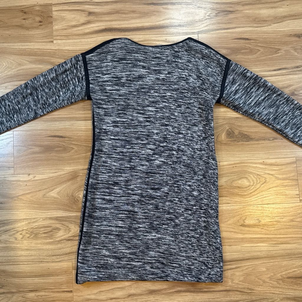Other Athleta Marled Knit Long Sleeve Sweater Dress Cotton Blend Size XL / US 12-14 / IT 48-50 - 2 Thumbnail