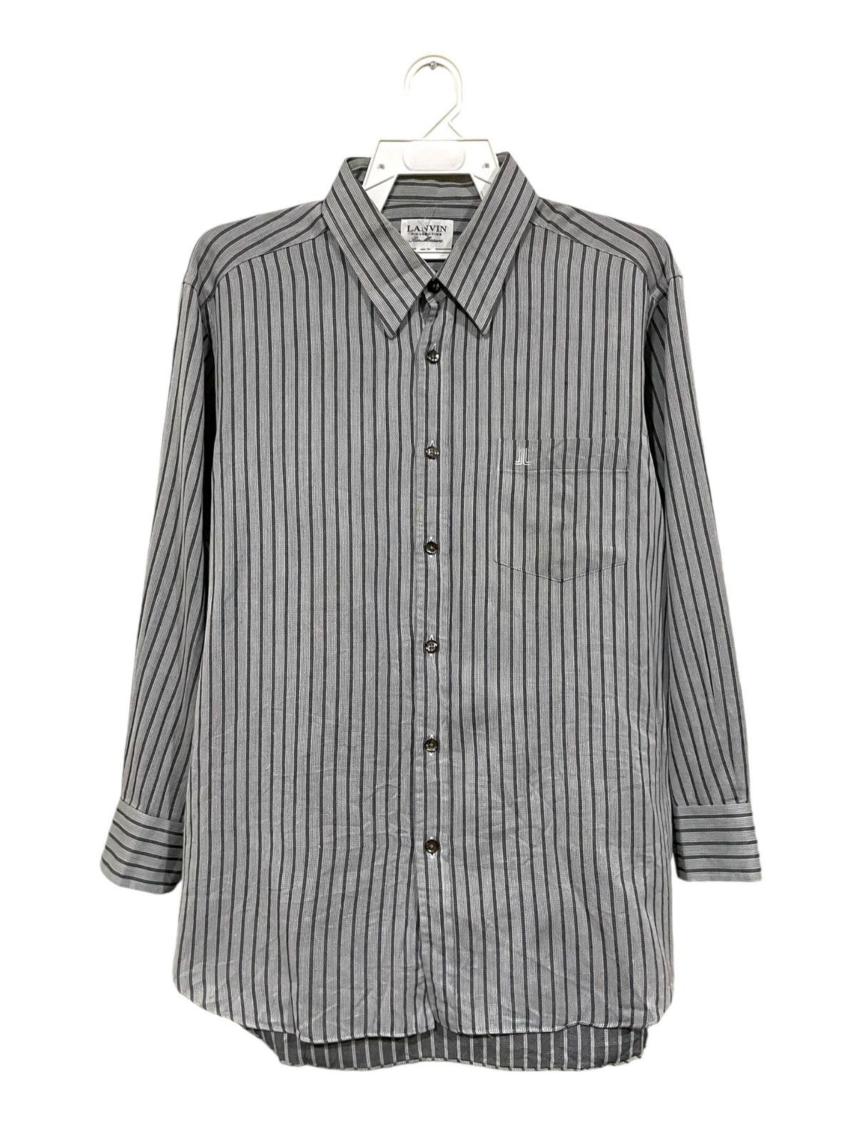 Lanvin Lanvin Striped Shirts Size US M / EU 48-50 / 2 - 2 Thumbnail