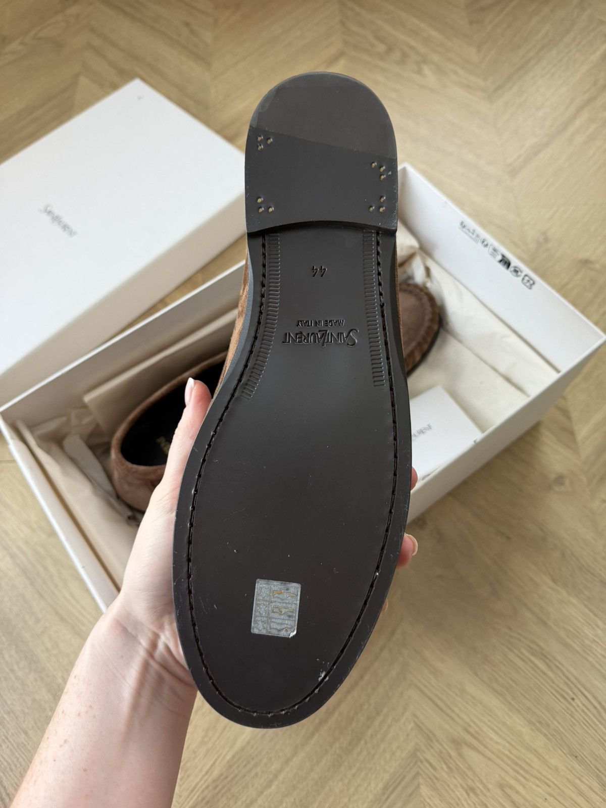 Saint Laurent Paris Saint laurent loafers Size US 11 / EU 44 - 10 Thumbnail