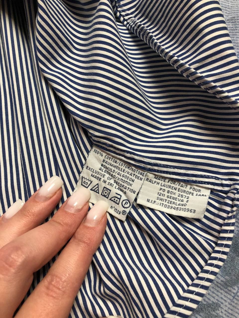 Polo Ralph Lauren Ralph Lauren Polo Vintage Shirt Size US L / EU 52-54 / 3 - 10 Thumbnail