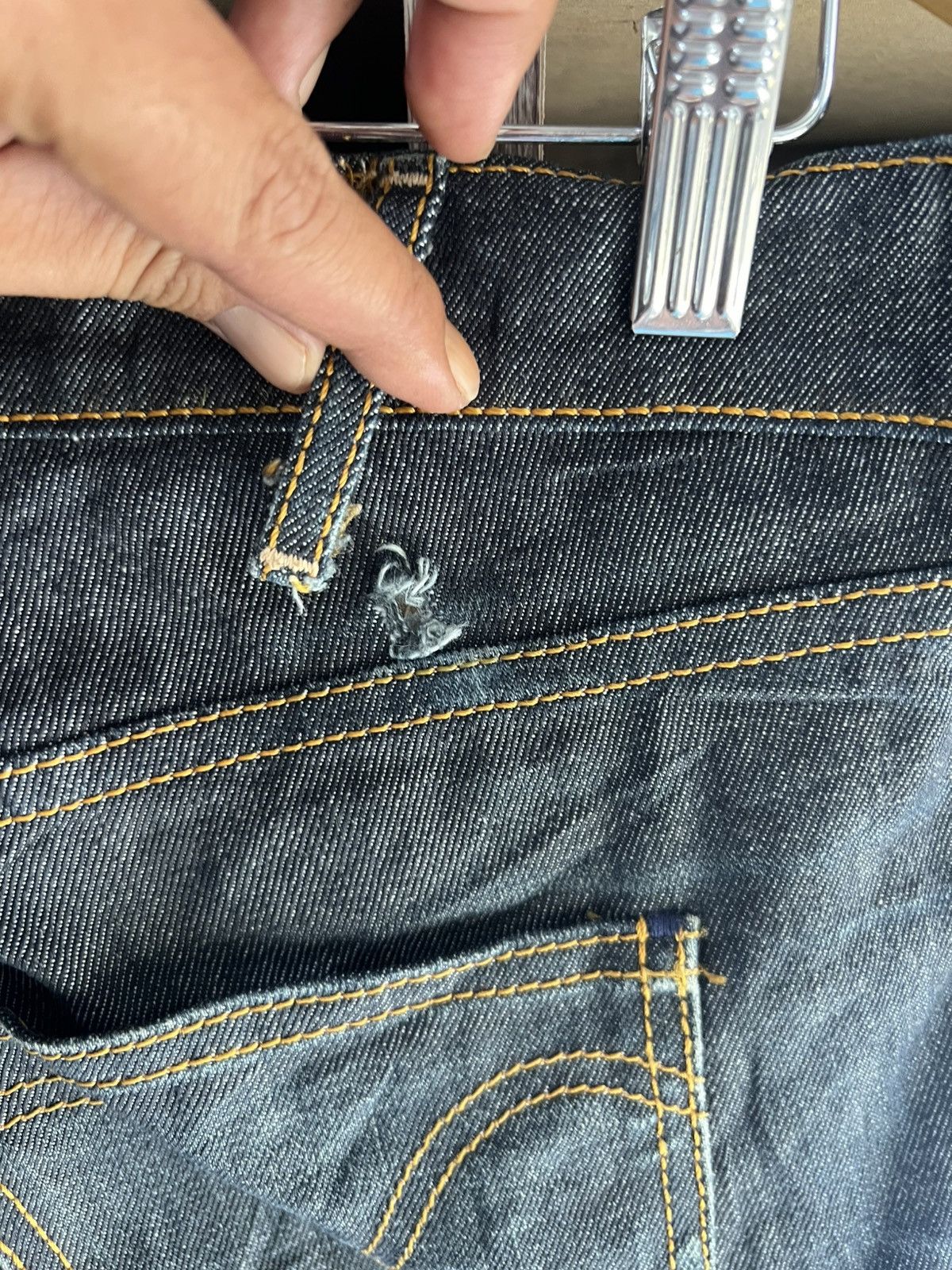 Levi's 🔥Rare Vintage Levis Button J22 Denim Size US 31 - 14 Thumbnail