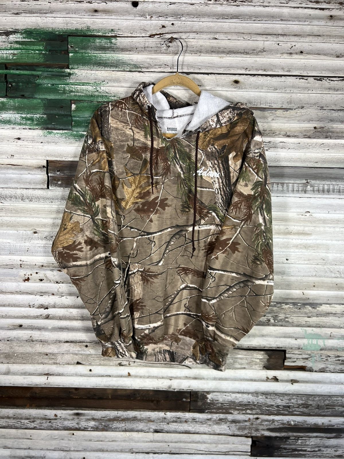 Russell camo hoodie hotsell