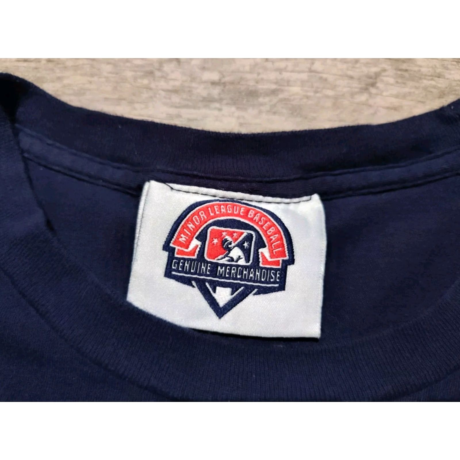 Vintage VINTAGE Genuine Merchandise MiLB Peoria Chiefs Baseball T-Shirt Men L Blue Sports Short Sleeve Round Neck Size US L / EU 52-54 / 3 - 6 Thumbnail