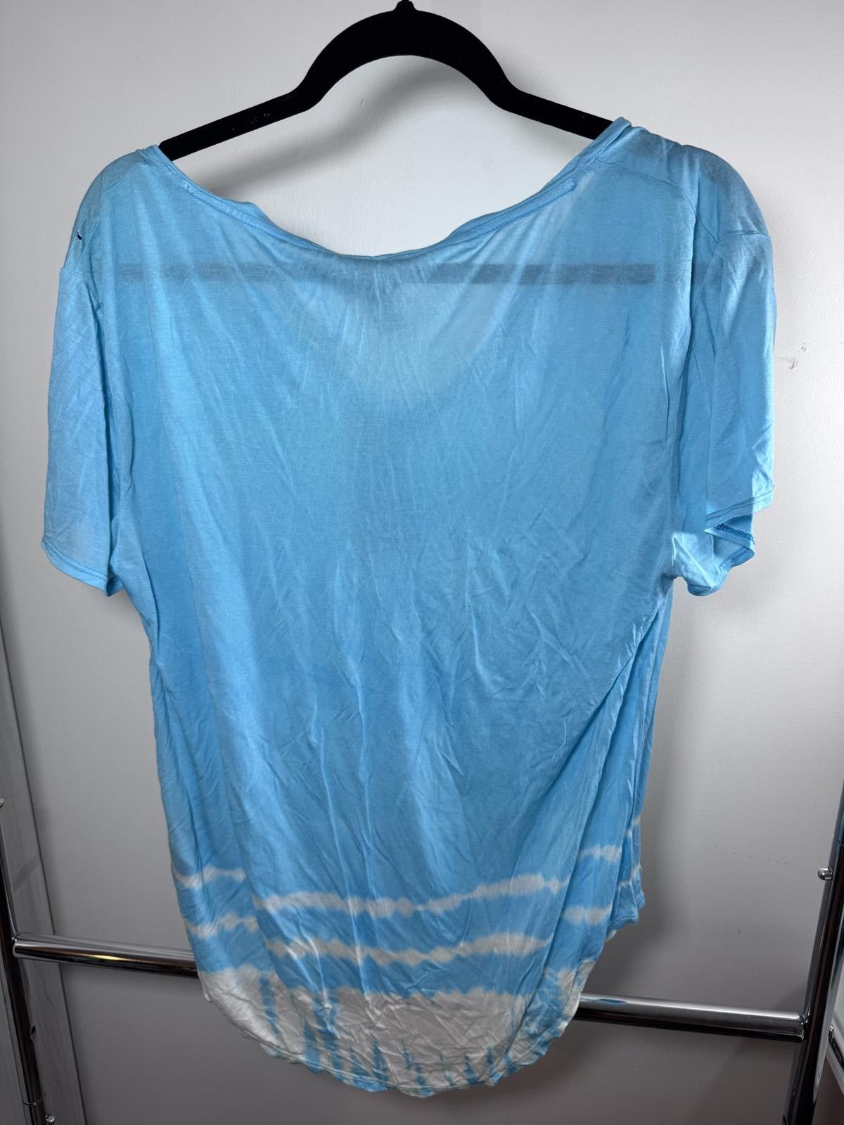 Kenneth Cole Kenneth Cole The Bellina Top - XL Cayan Pool/White Size XL / US 12-14 / IT 48-50 - 4 Thumbnail