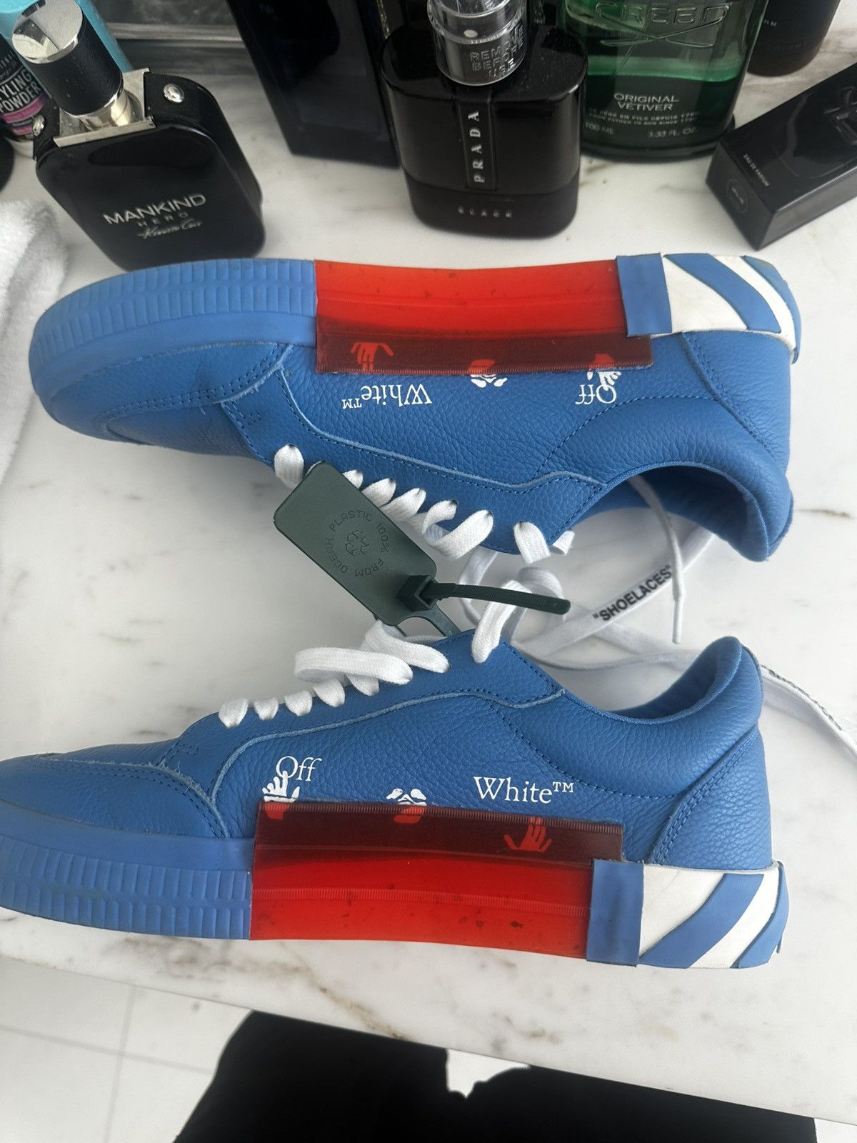 Off-White OFF-WHITE Vulc Low Leather Size US 8 / EU 41 - 4 Thumbnail