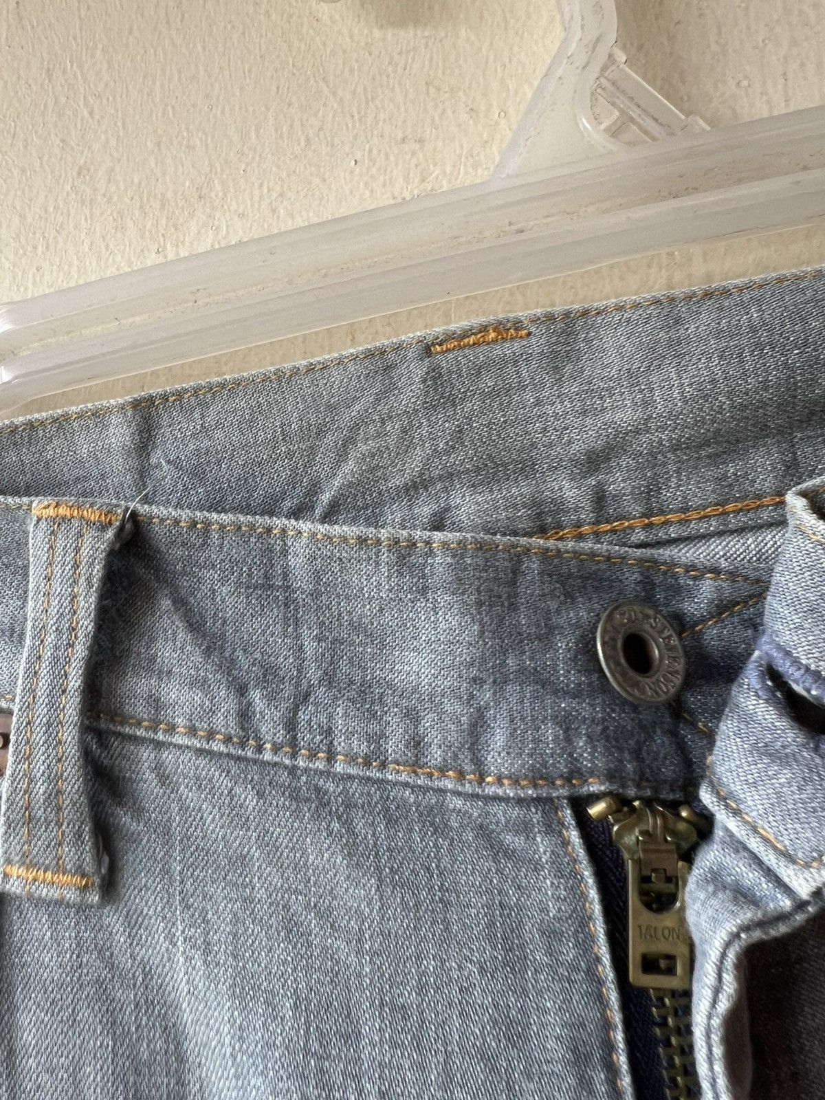 Stevenson Overall Co. Stevenson Overall Japan Distress Mud Denim Workwear Jeans Size US 32 / EU 48 - 10 Thumbnail