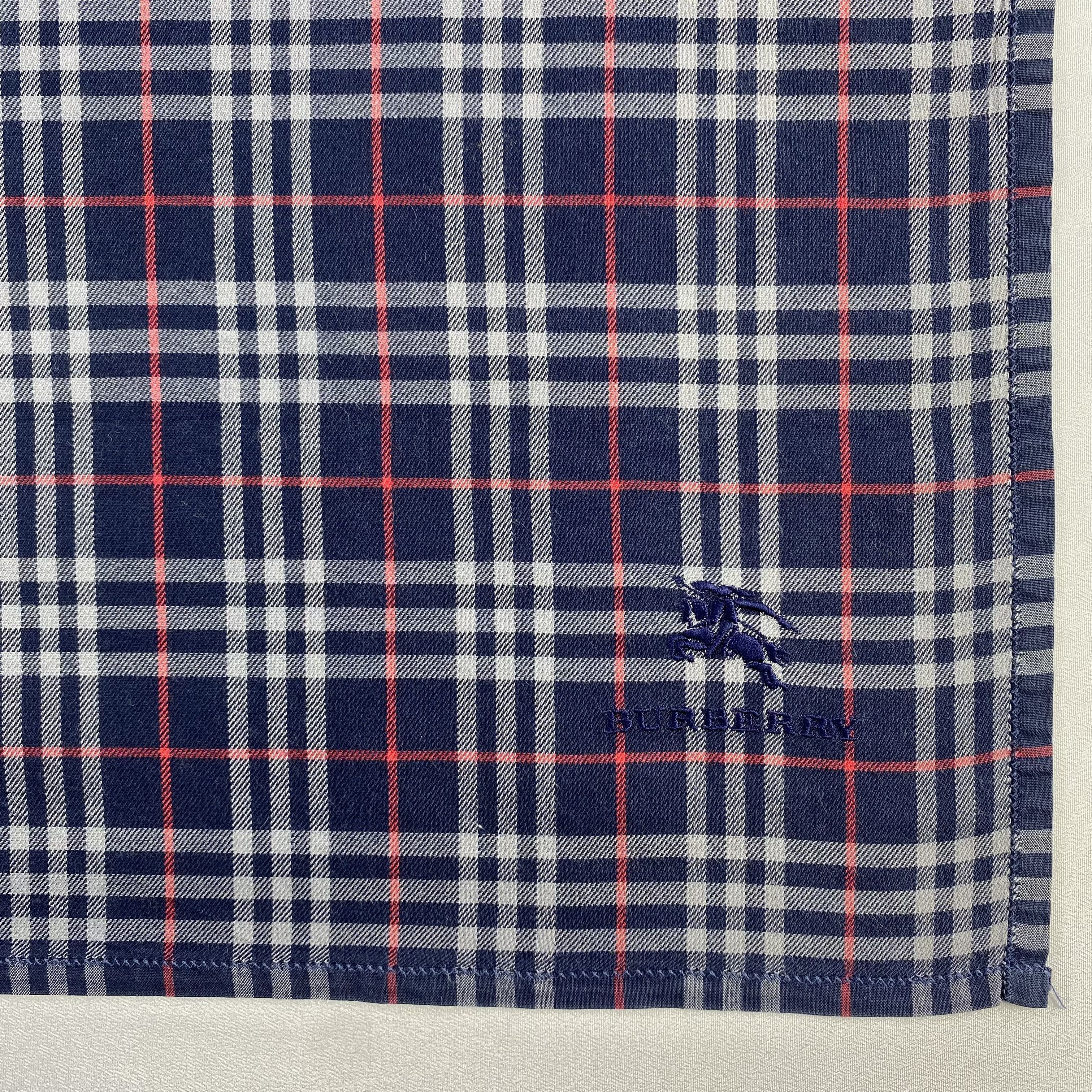 Burberry × Vintage Burberry Handkerchief / Neckerchief / Bandana-P1135 Size ONE SIZE - 3 Thumbnail