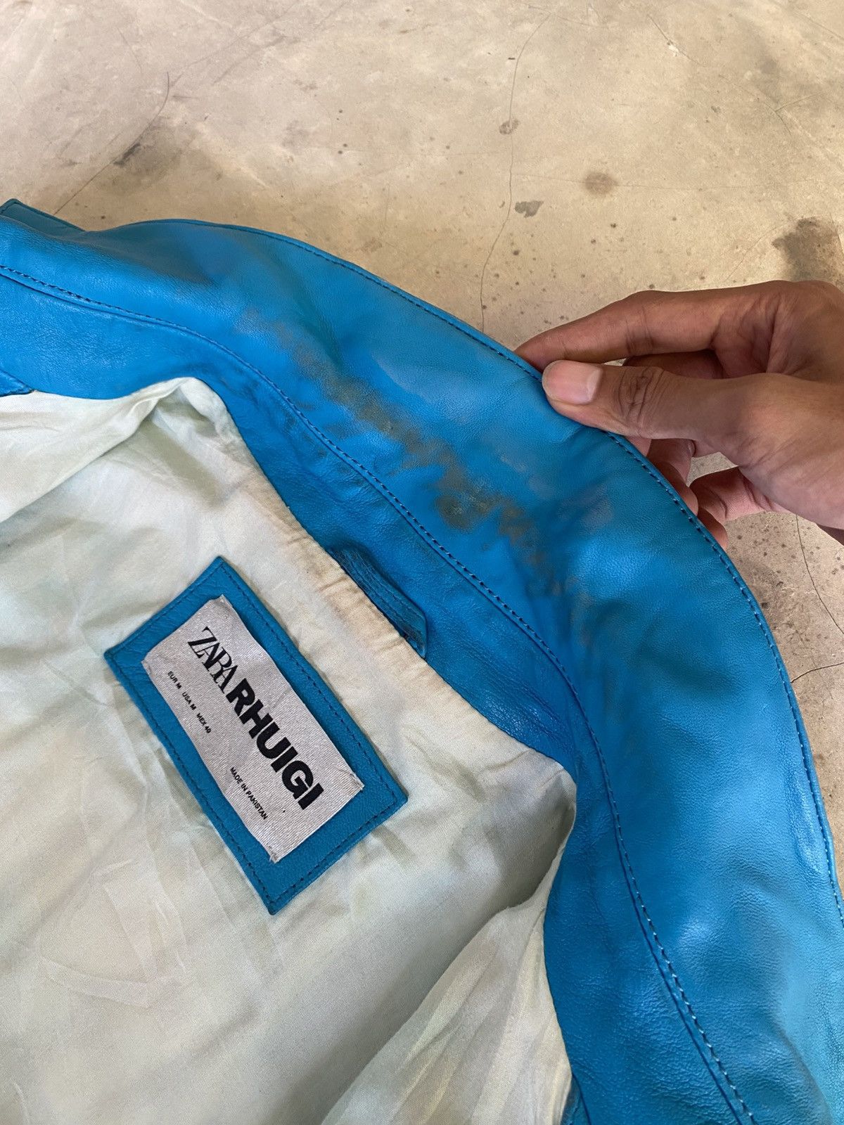 Rhude Zara Rhuigi Varsity Leather Jacket Size US M / EU 48-50 / 2 - 12 Thumbnail
