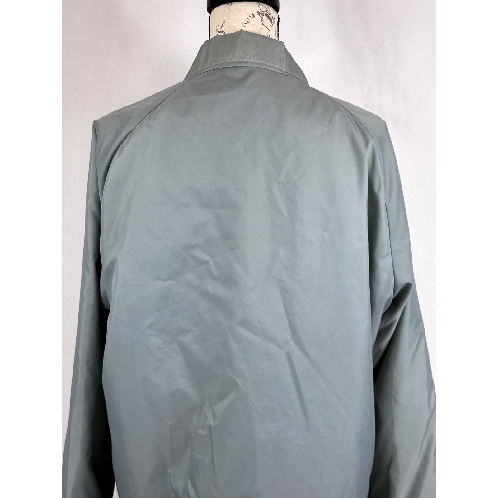 Other Vintage Men's Sherpa Lined Jacket 80s 90s Gray Large Tall Size US L / EU 52-54 / 3 - 10 Thumbnail