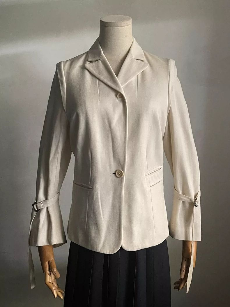 Ann Demeulemeester Ann Demeulemeester Wool Suit Jacket-dmc Size US M / EU 48-50 / 2 - 1 Thumbnail