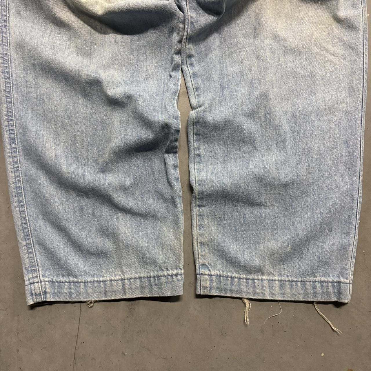 Vintage Crazy Vintage Y2K/2000s Baggy Skater Style Light Blue Wash Denim Jeans! Size US 34 / EU 50 - 5 Thumbnail