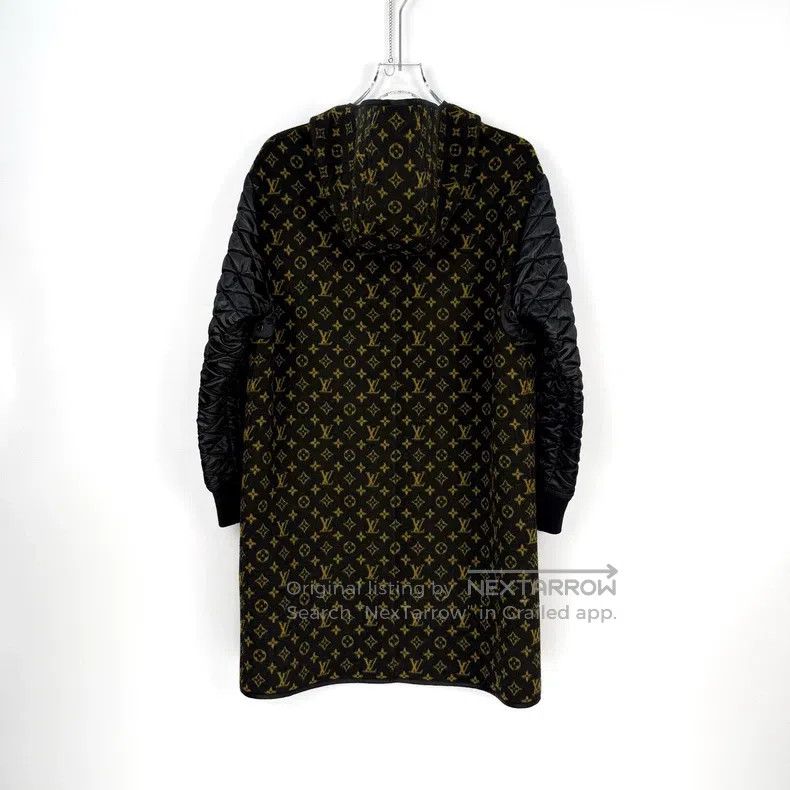 Louis Vuitton Louis Vuitton Black and yellow full logo patchwork design Size XS / US 0-2 / IT 36-38 - 4 Thumbnail