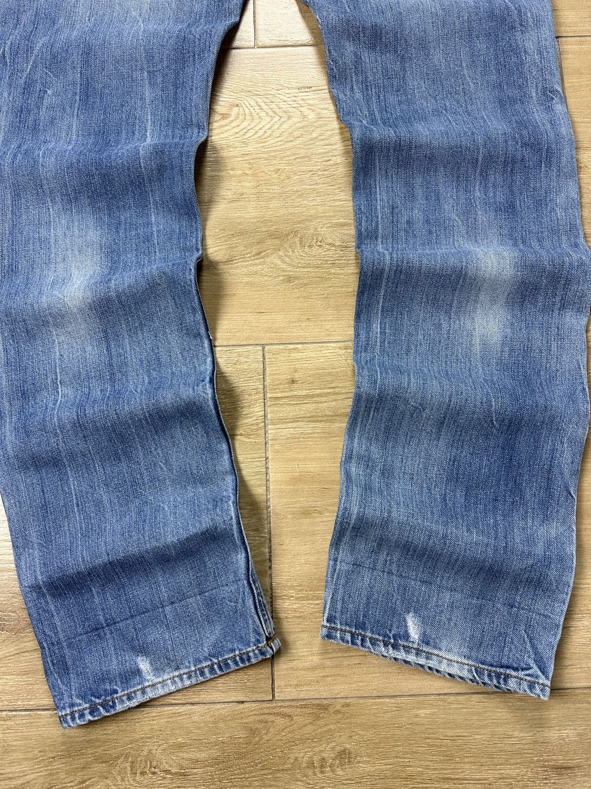 G-Star × Vintage Vintage G-Star Raw Attacc Low Straight Denim Jeans Size US 32 / EU 48 - 12 Thumbnail