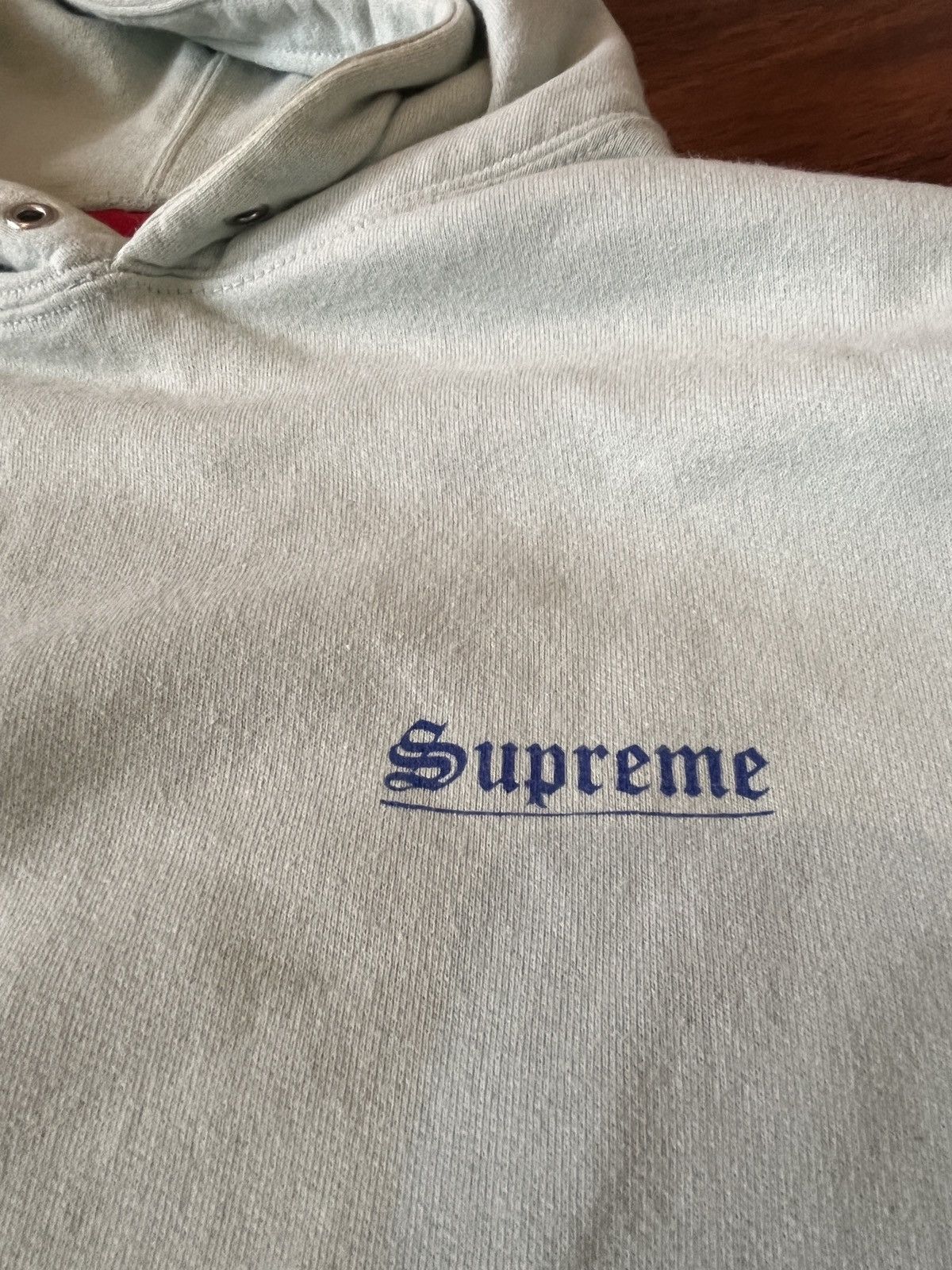 Supreme Supreme Mary Hoodie in Mint Green, Size M Size US M / EU 48-50 / 2 - 4 Thumbnail