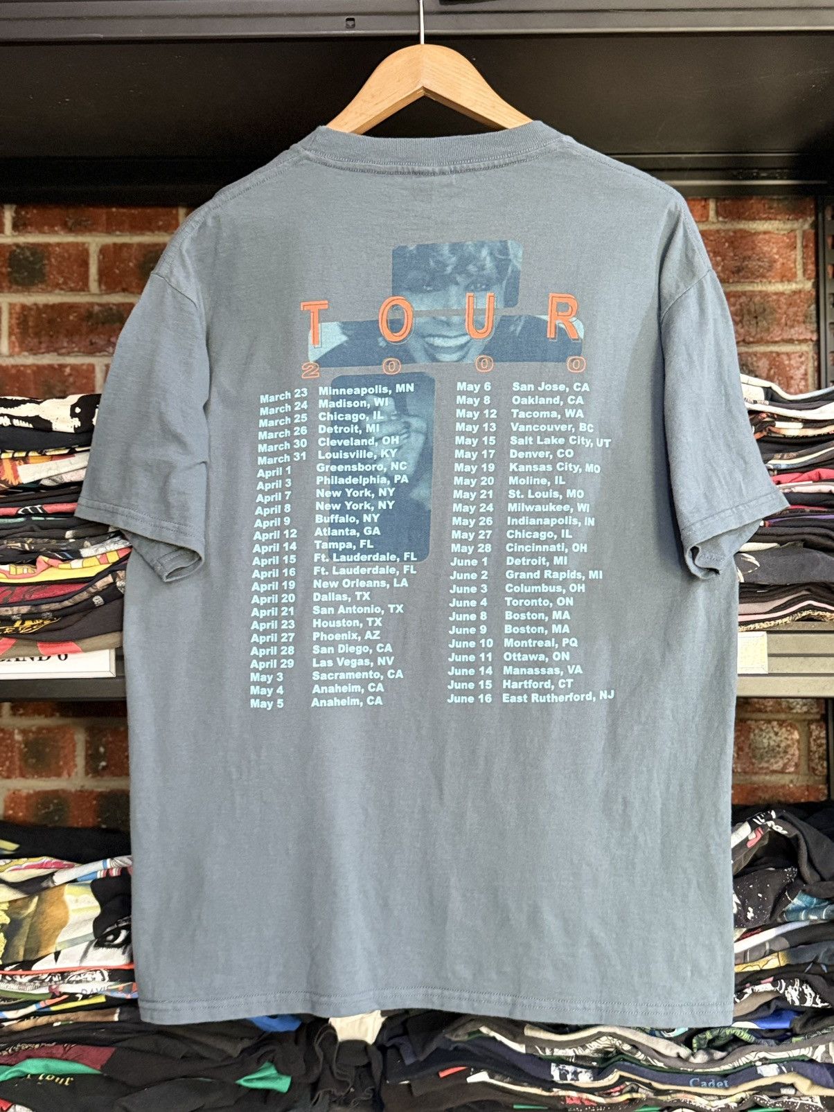 Band Tees Vintage Tina Turner Twenty Four Seven Tour Tee Size US L / EU 52-54 / 3 - 2 Thumbnail