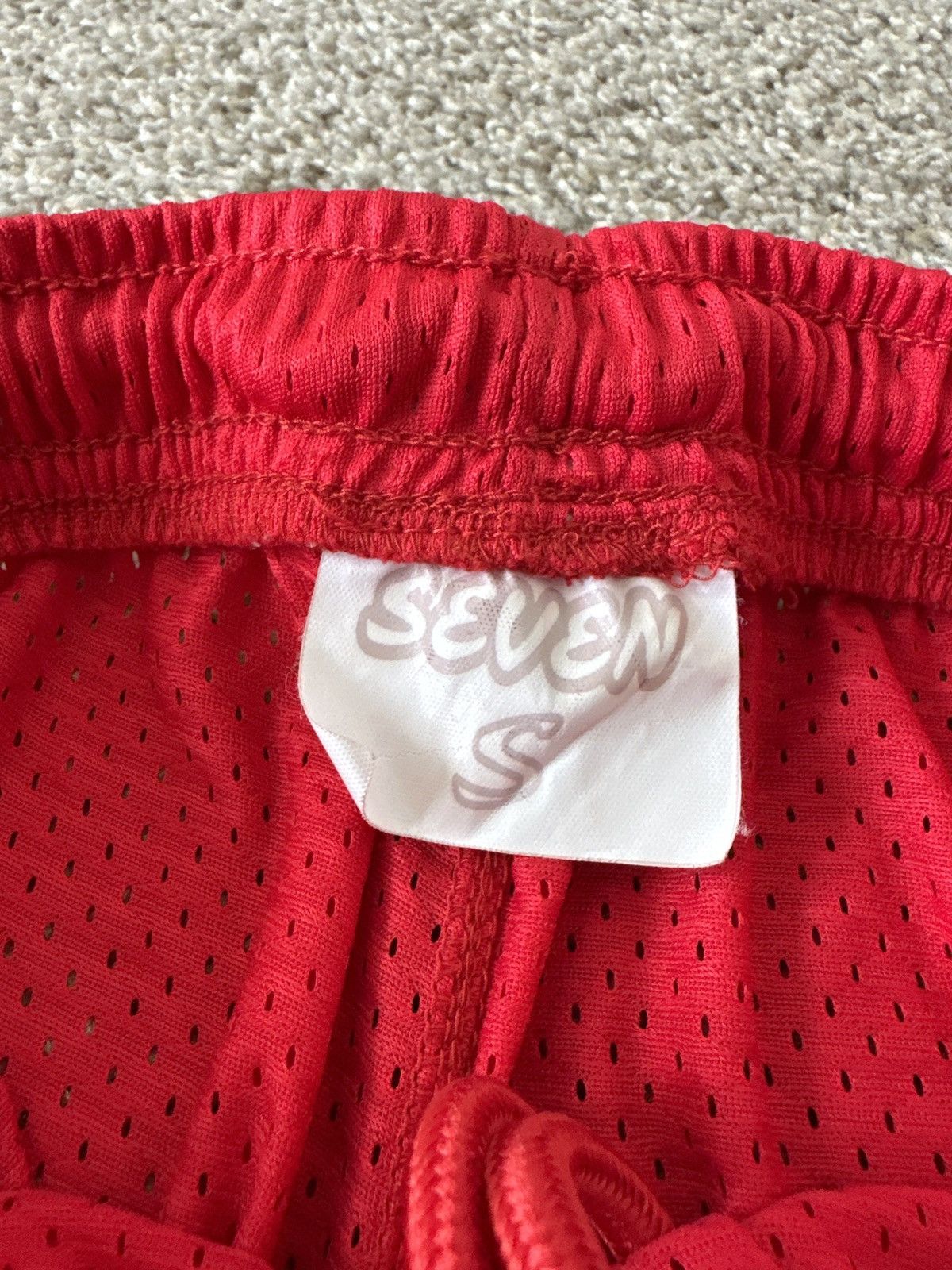 Designer × Vintage Red Seven Shorts Size US 26 / EU 42 - 5 Thumbnail
