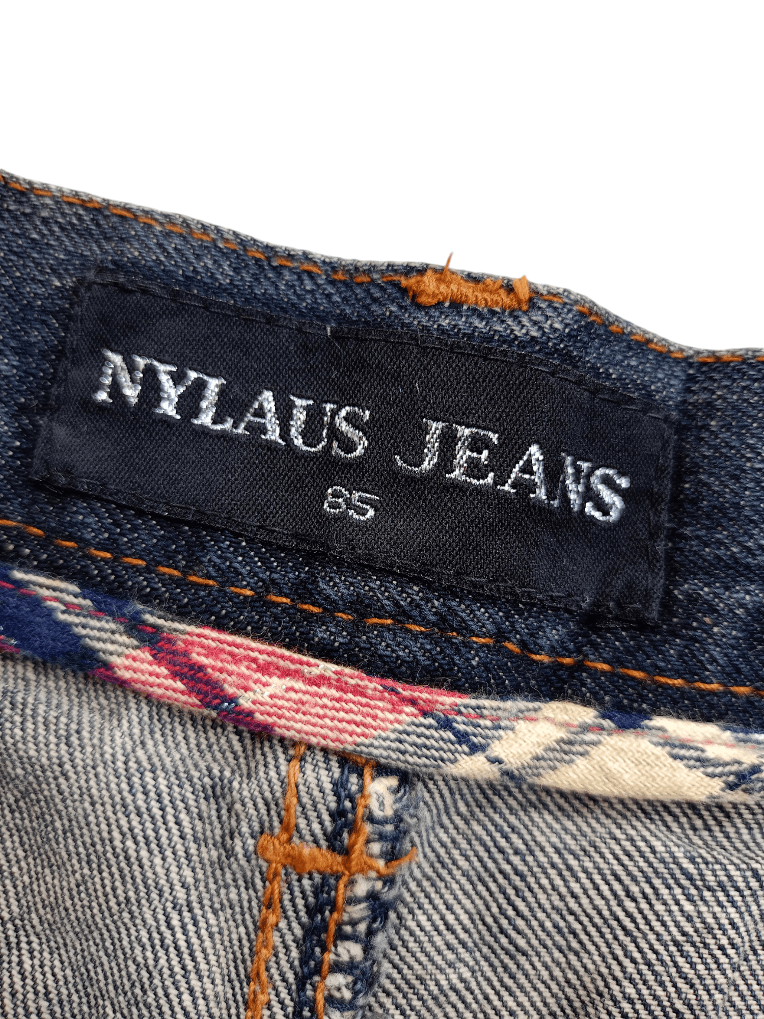 Japanese Brand × Vintage NYLAUS JEANS Japanese Brand Vintage Streetwear Denim Size US 32 / EU 48 - 19 Thumbnail