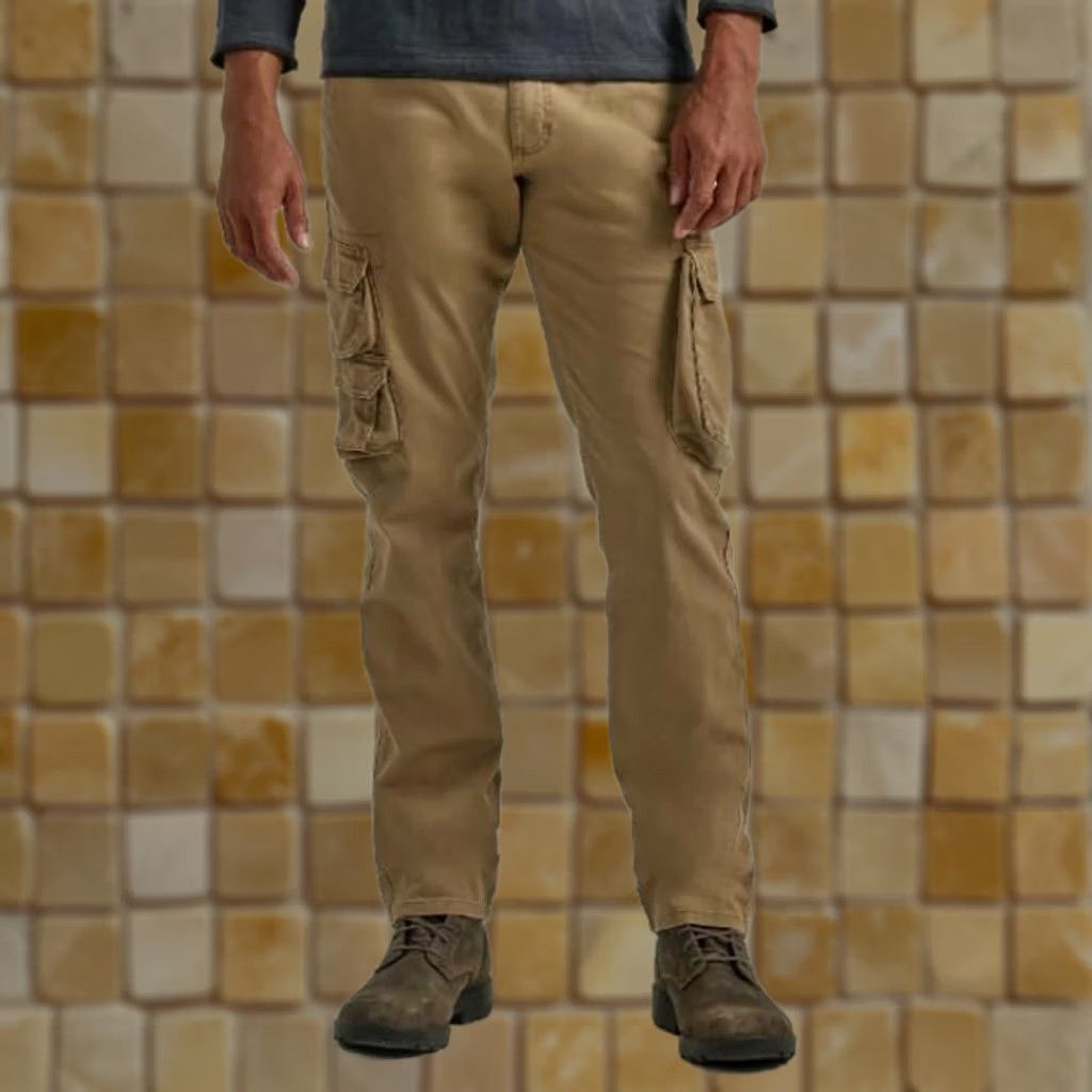 Wrangler WRANGLER Cargo Pants Regular Taper Brown 42x32 Mens Five Star Khaki Regular Size US 42 / EU 58 - 1 Preview