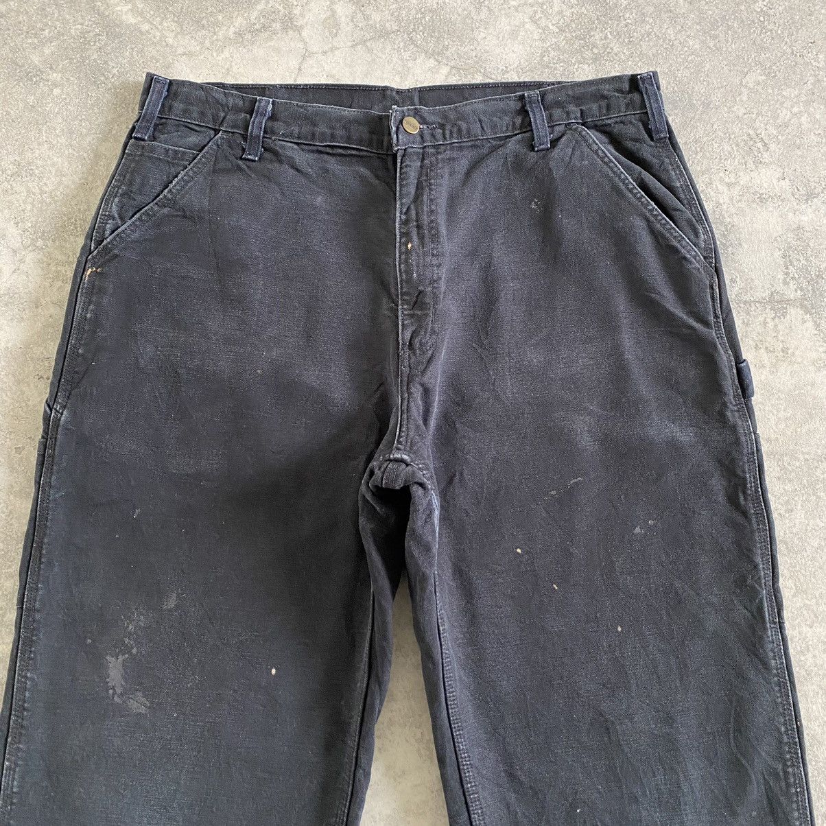 Carhartt Vintage Carhartt Blanket Lined Dirty Carpenter Pants Size US 36 / EU 52 - 3 Thumbnail
