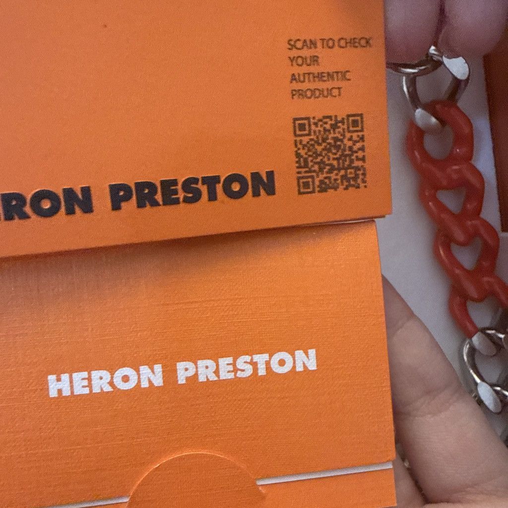 Heron Preston Heron Preston luxury necklace chain Size 44 - 6 Thumbnail