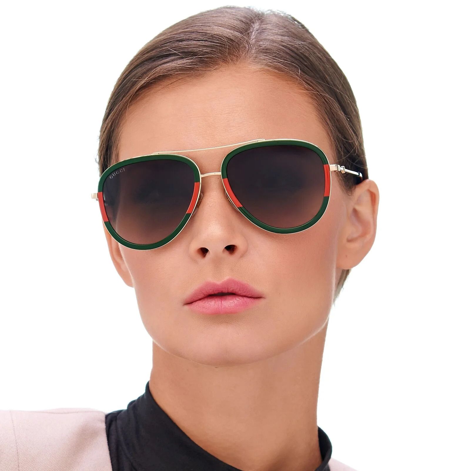 Gucci NEW GUCCI GG0062S-003 Black Size ONE SIZE - 4 Thumbnail