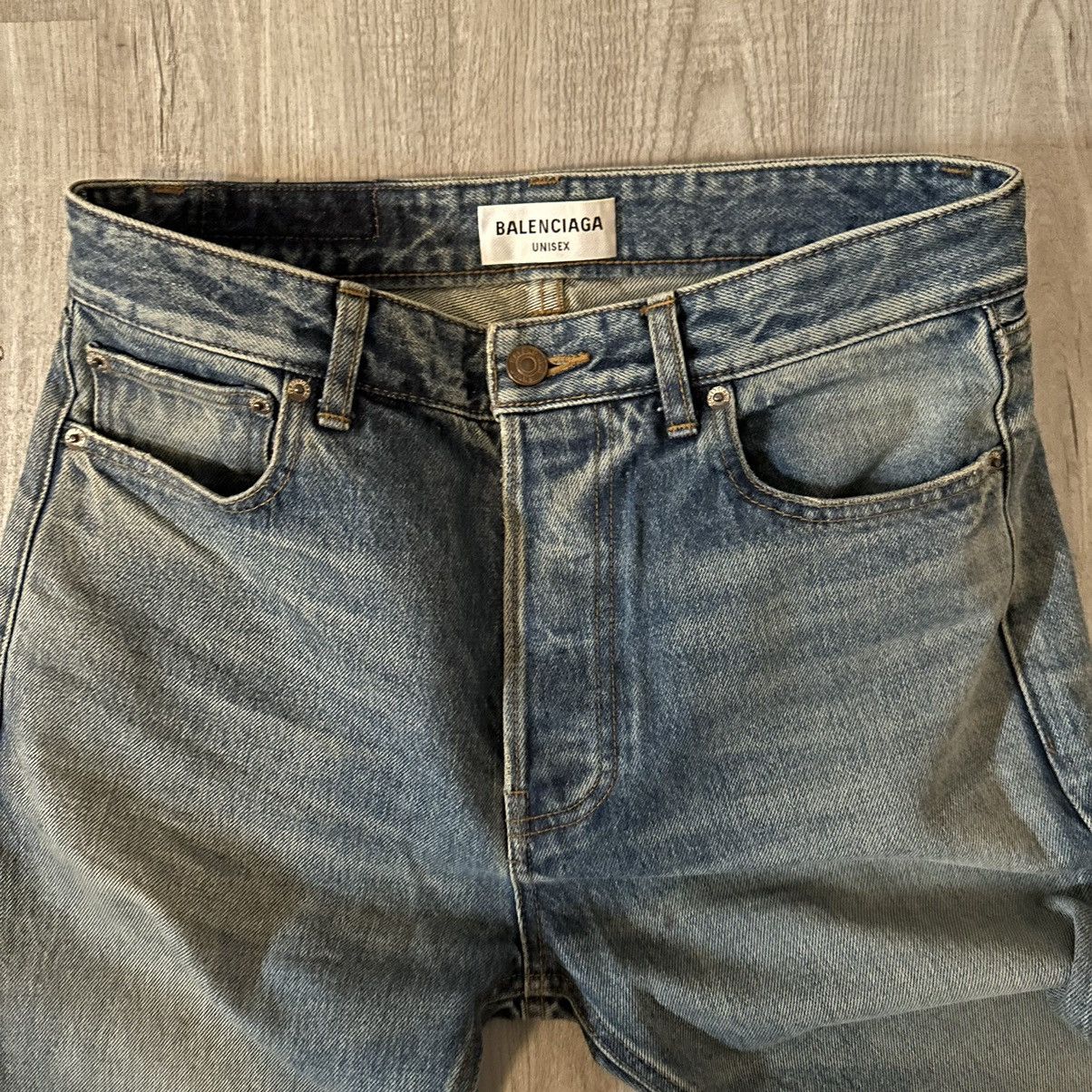 Balenciaga Balenciaga Straight leg denim Size US 31 - 3 Thumbnail