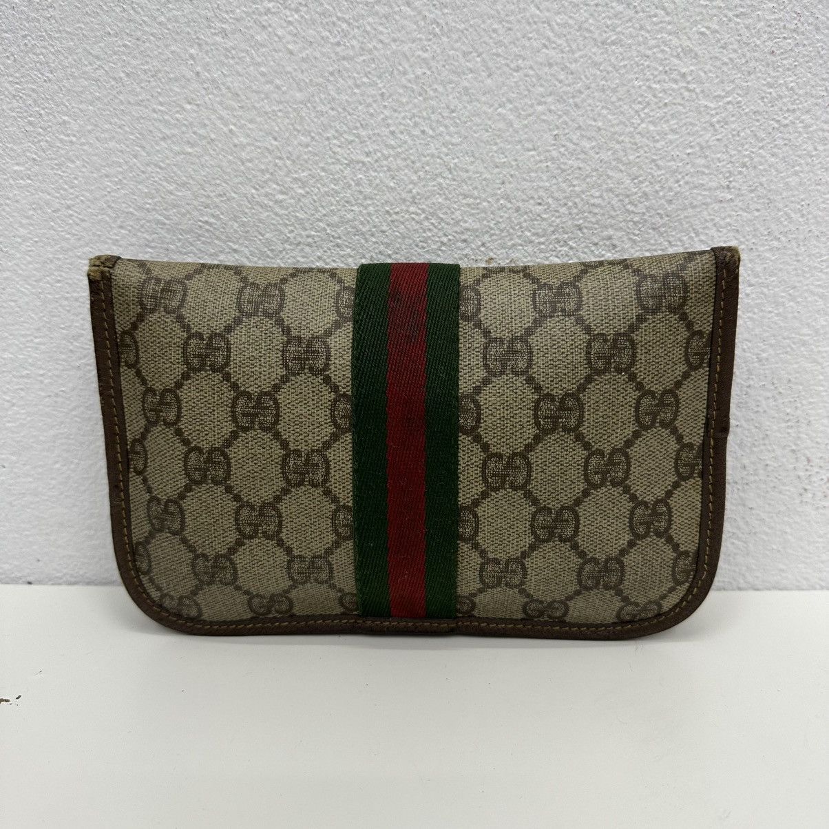 Gucci ‼️YES‼️ AUTHENTIC VINTAGE GUCCI GG SUPREME POUCH CLUTCH BAG Size ONE SIZE - 5 Thumbnail