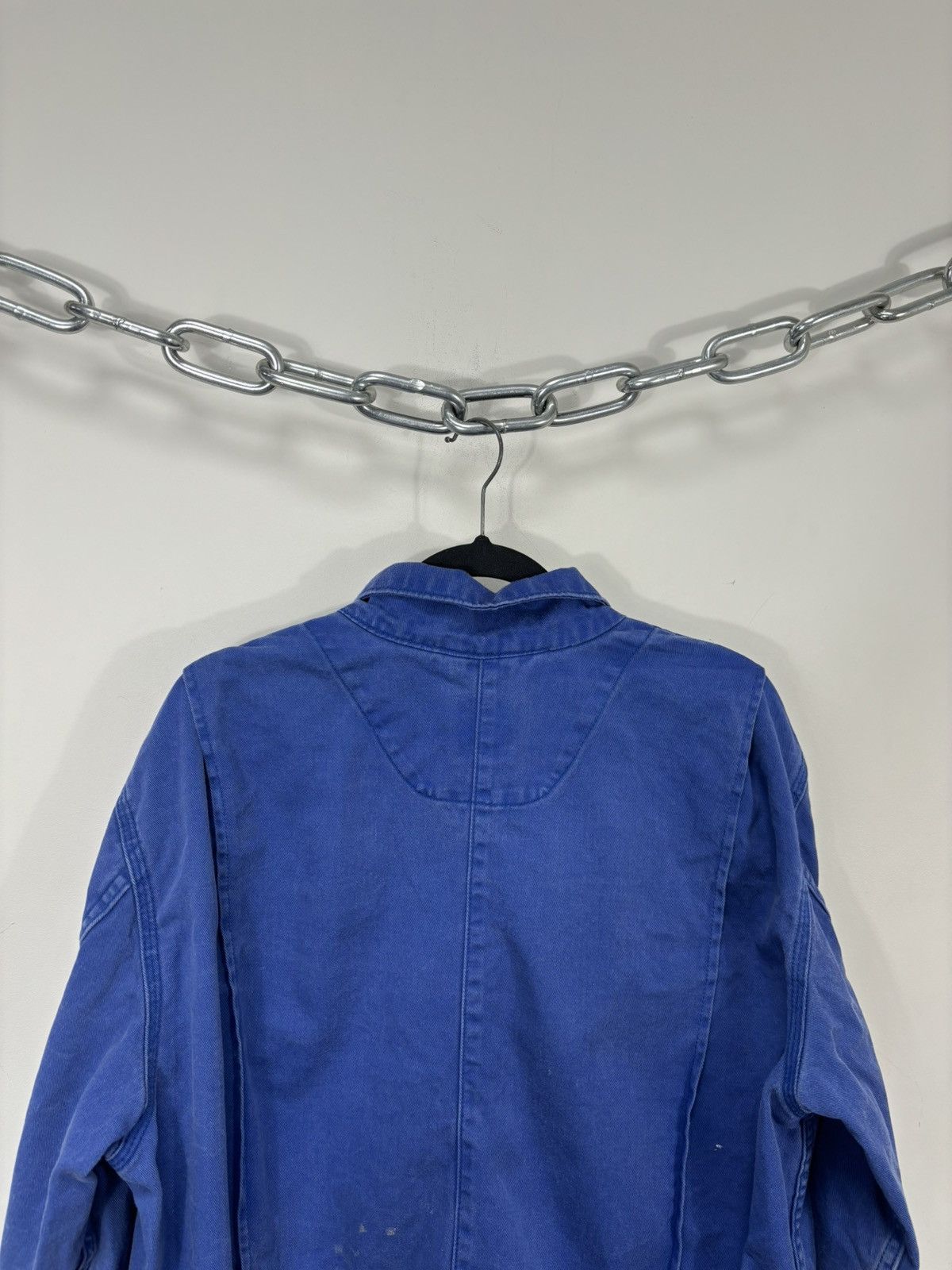 Carhartt Vintage Carhartt Flame Resistant Blue Boxy Cropped Jacket Size US L / EU 52-54 / 3 - 18 Thumbnail