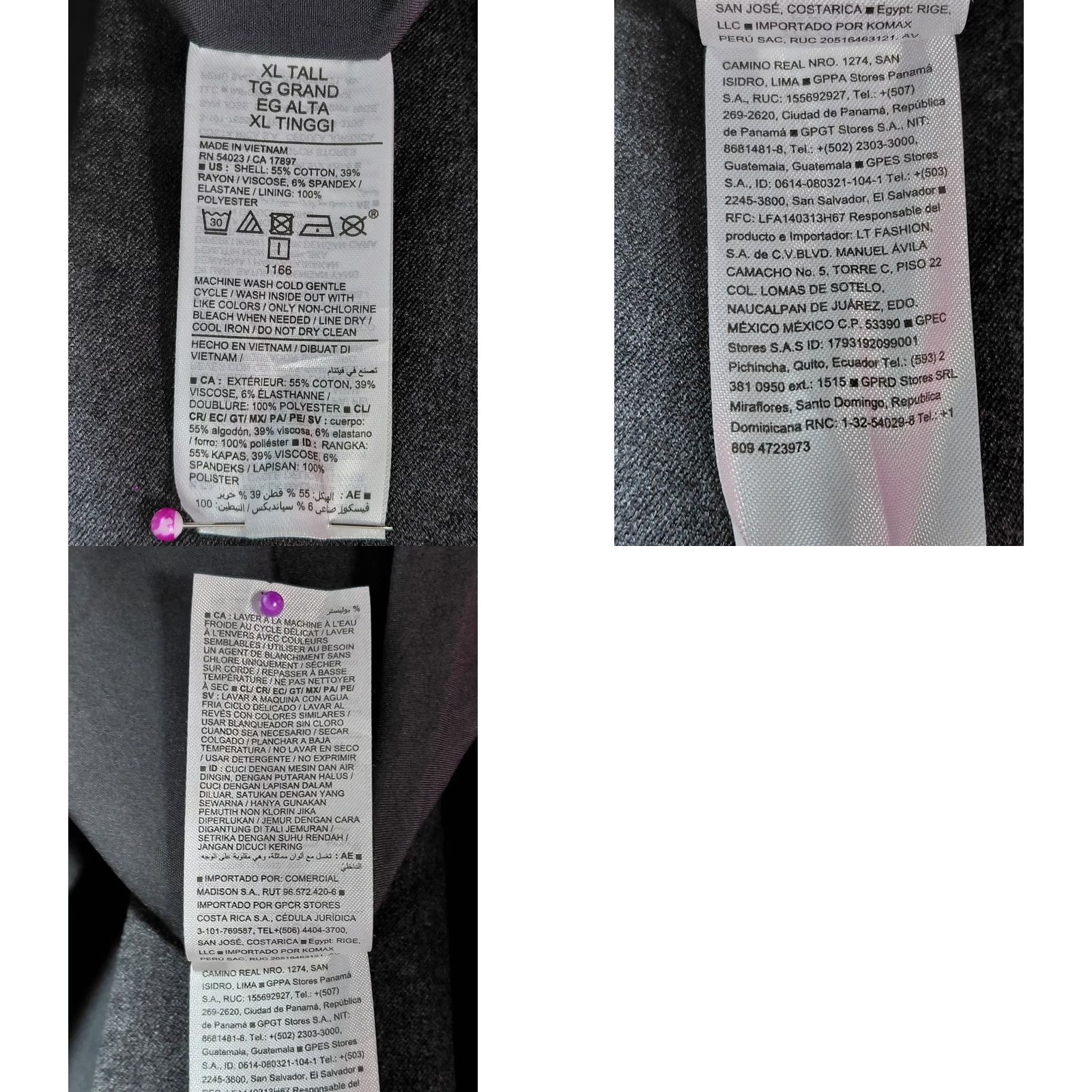 Old Navy OLD NAVY Gray Blazer Jacket XL Tall Solid Long Sleeve Men Size XL Size US XL / EU 56 / 4 - 8 Thumbnail
