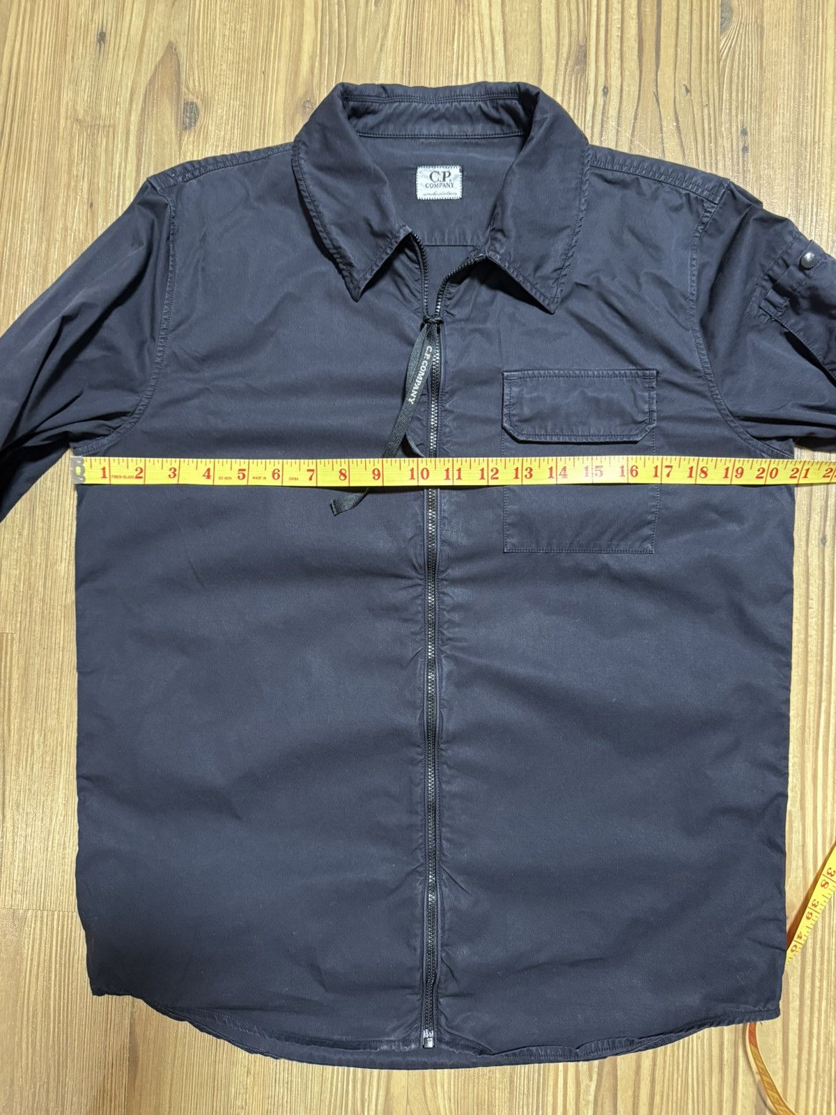 C.P. Company C.P. Company Black Lens Zip Overshirt 14Y Fits XS Size US XXS / EU 40 - 22 Thumbnail