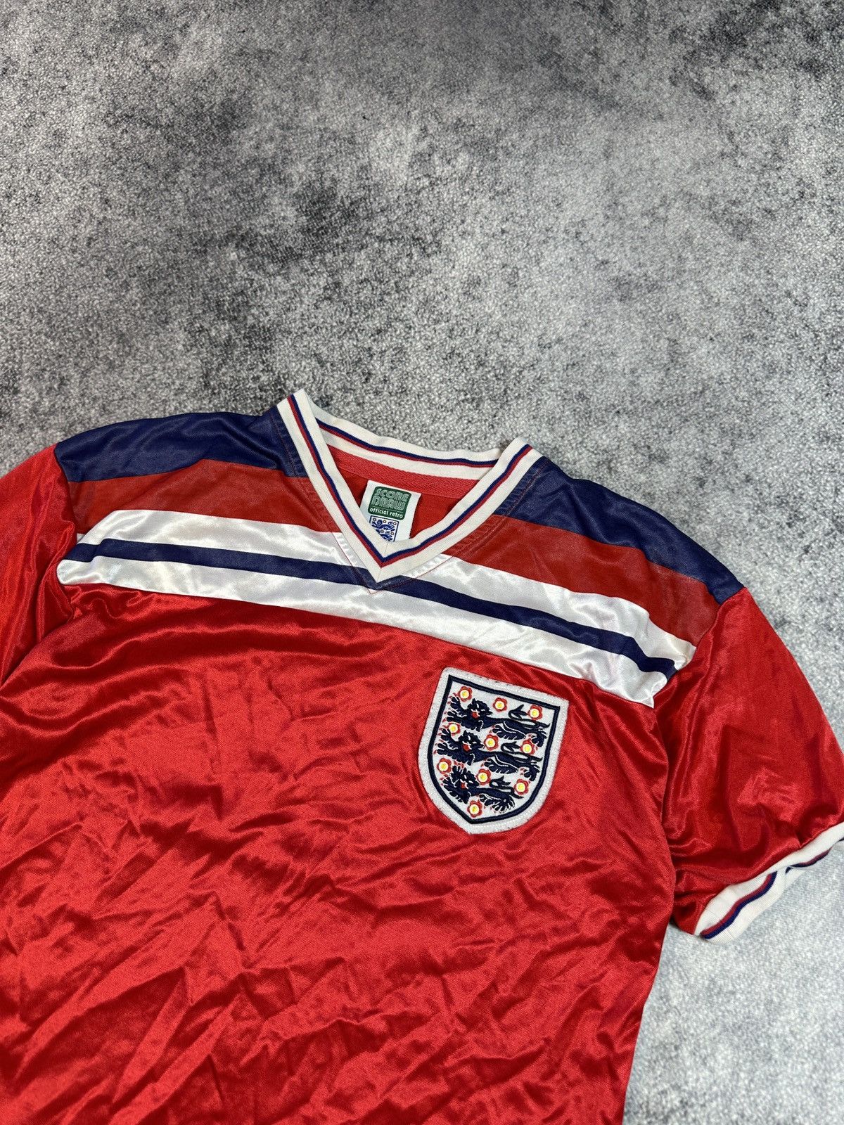 Vintage Vintage England Soccer Jersey Blokecore Style Rare Casual S Size US S / EU 44-46 / 1 - 2 Thumbnail